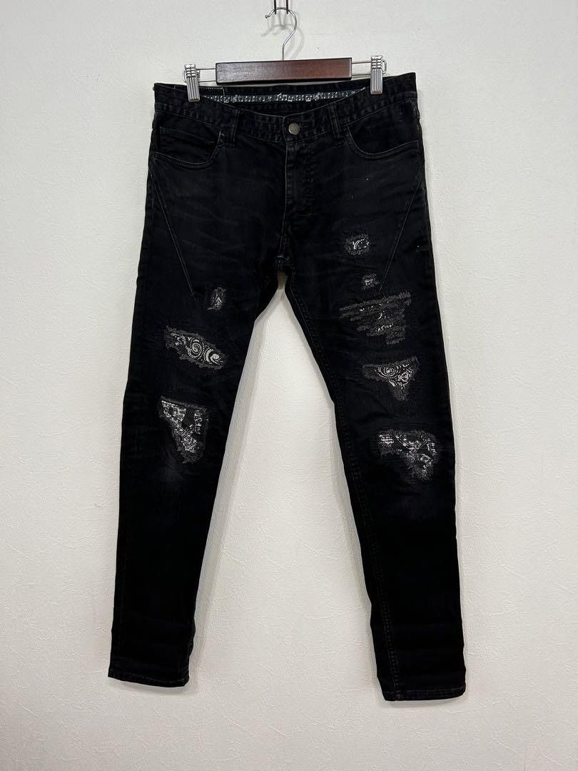 Number (N)ine Number (N)ine - Archive Grunge Denim Jeans Black