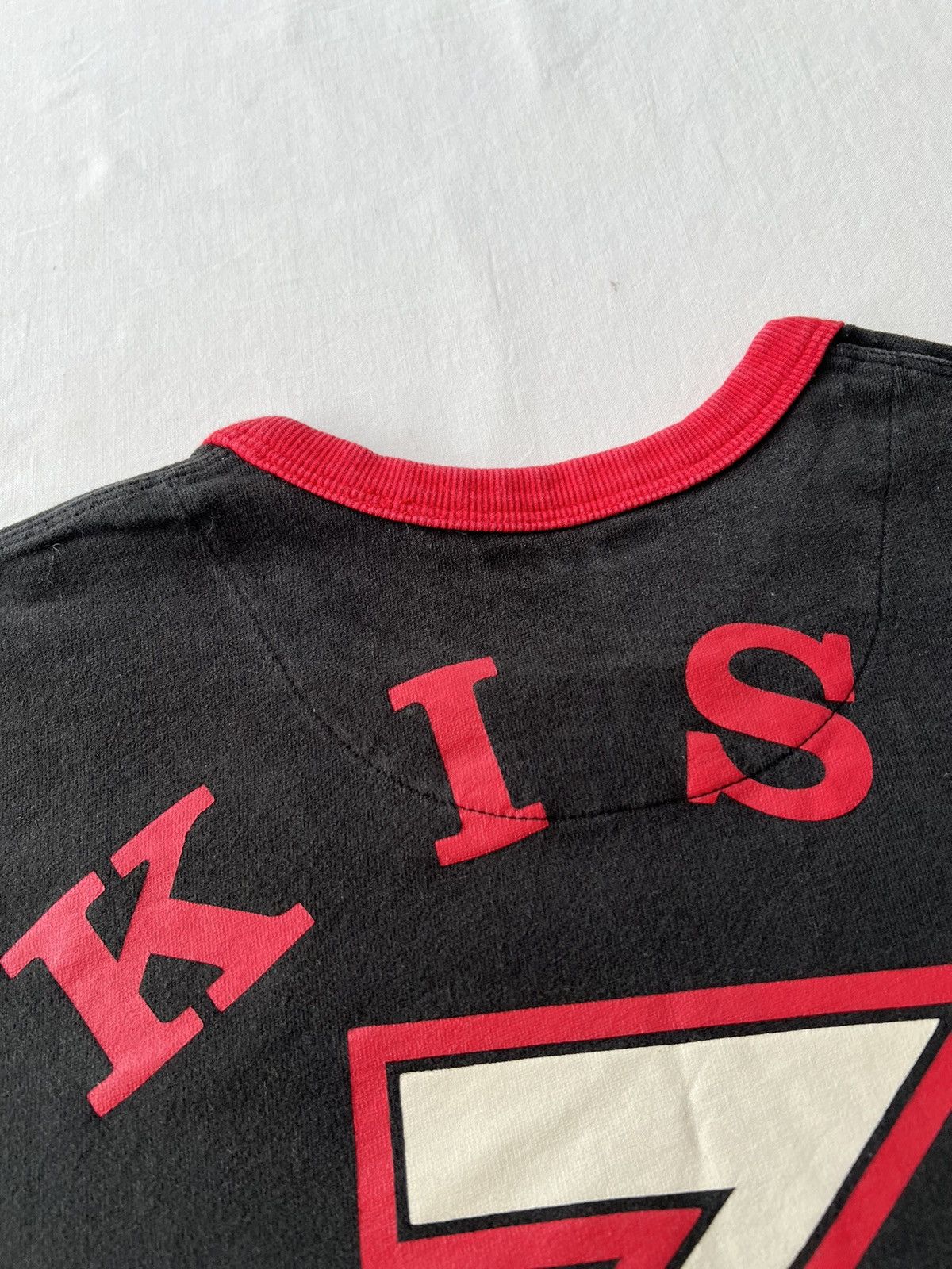 Ringspun Vintage Kiss Ringspun Allstars Ringer Black T-shirt Size US M / EU 48-50 / 2 - 16 Thumbnail