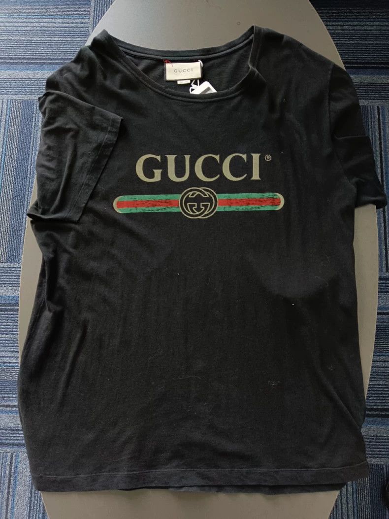 Gucci Gucci Classic logo short-sleeved T-shirt 2504-Nextarrow Size US XL / EU 56 / 4 - 1 Thumbnail