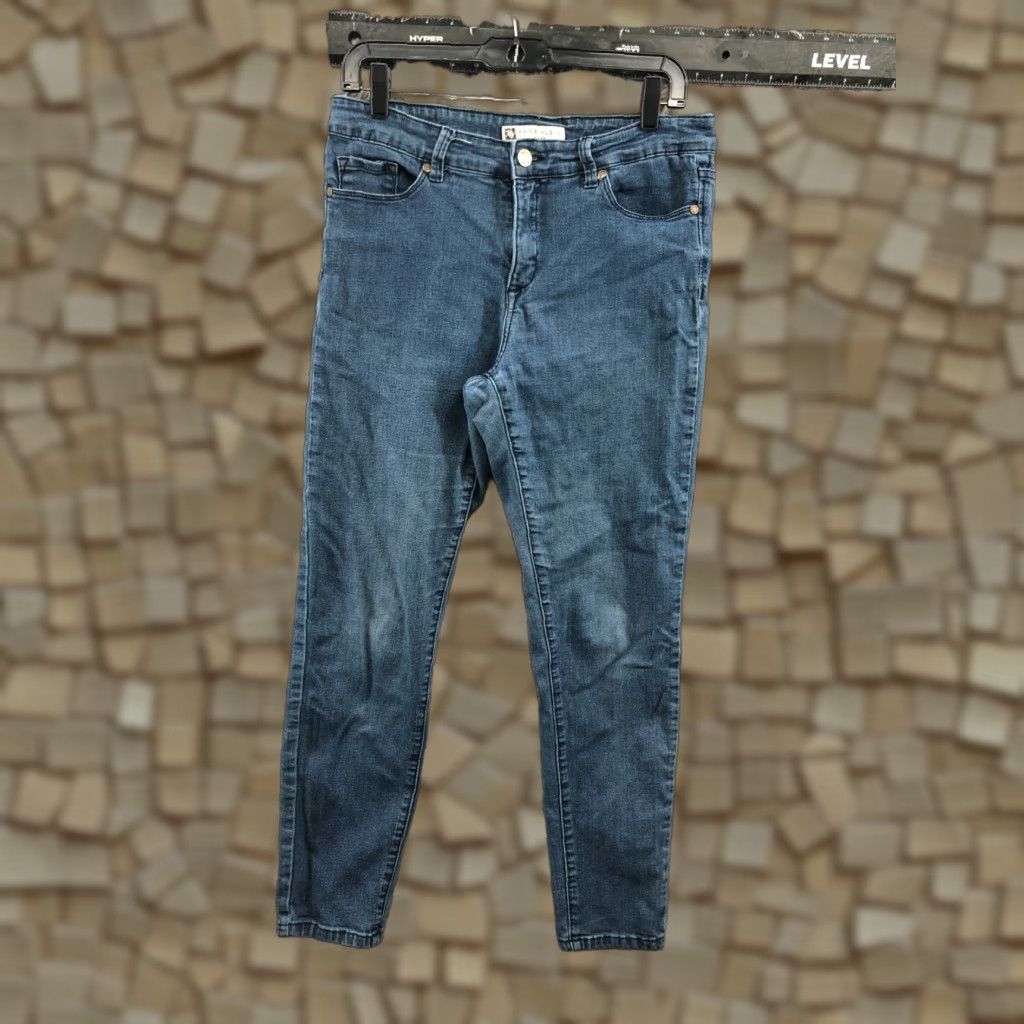 Anne Klein VINTAGE Anne Klein Skinny Jeans - 10 Womens Medium Wash Blue Flaw Size 32" / US 10 / IT 46 - 1 Thumbnail