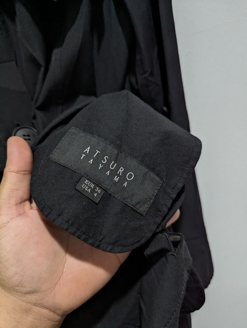ATSURO TAYAMA Atsuro Tayama Japan Coat Parka Jacket Size S / US 4 / IT 40 - 7 Thumbnail