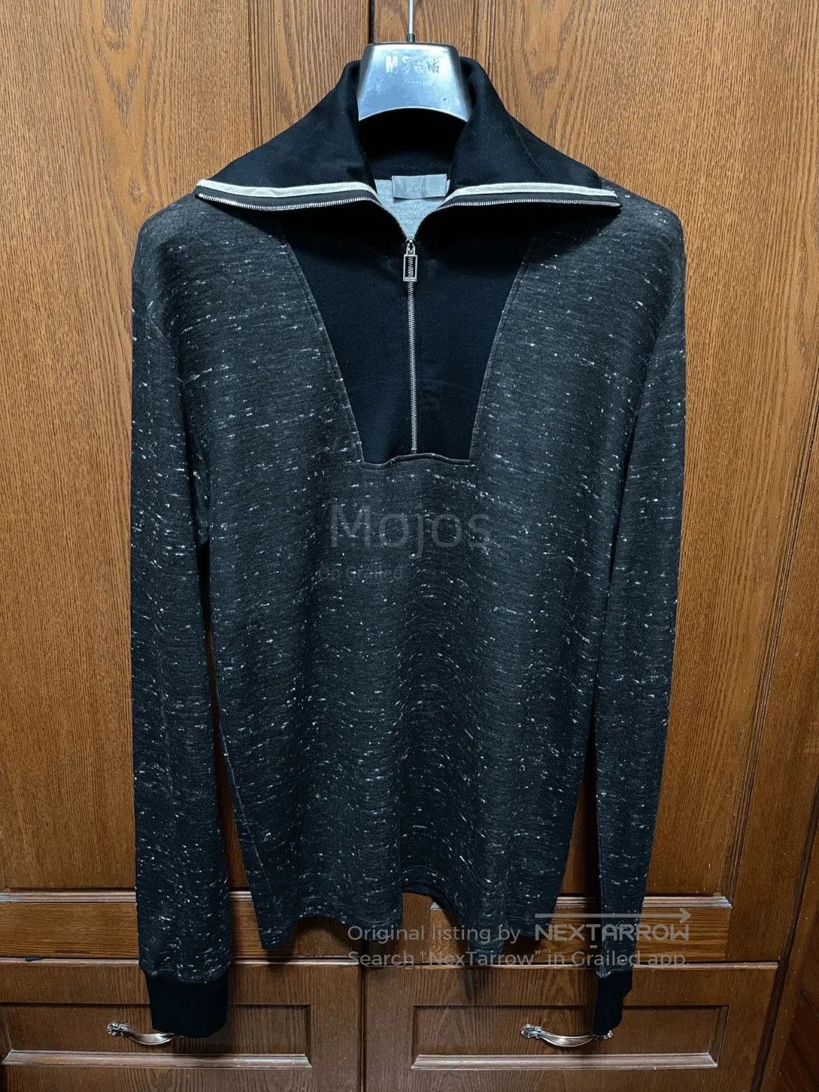 Dior Dior Zip-up Hi-neck Sweatshirt. Size US M / EU 48-50 / 2 - 1 Thumbnail