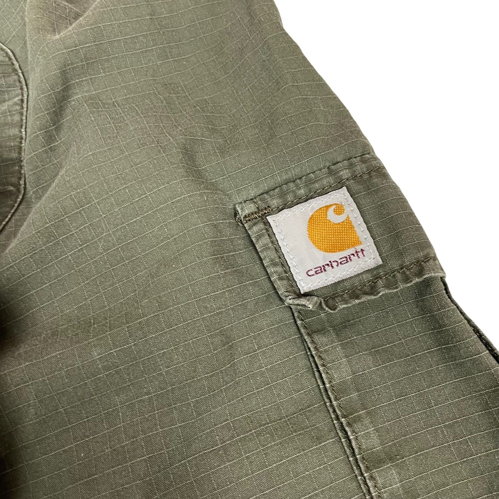 Carhartt Carhartt WIP Men's Green Cotton Cargo Aviation Pants 28x34 Size US 28 / EU 44 - 6 Thumbnail