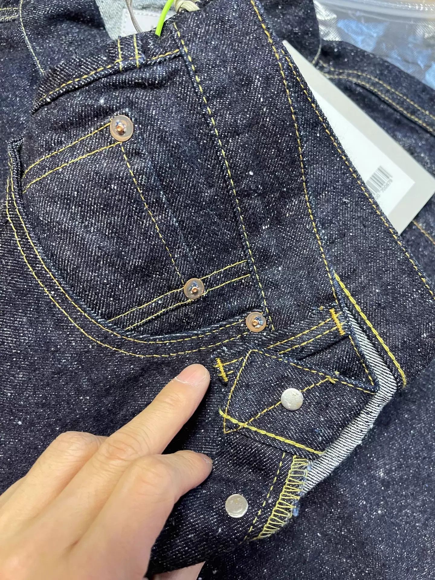 Other 34 Denim Pants New Custom Fabric 41-42 Waist 32 Thigh 106L Size US 34 / EU 50 - 9 Thumbnail