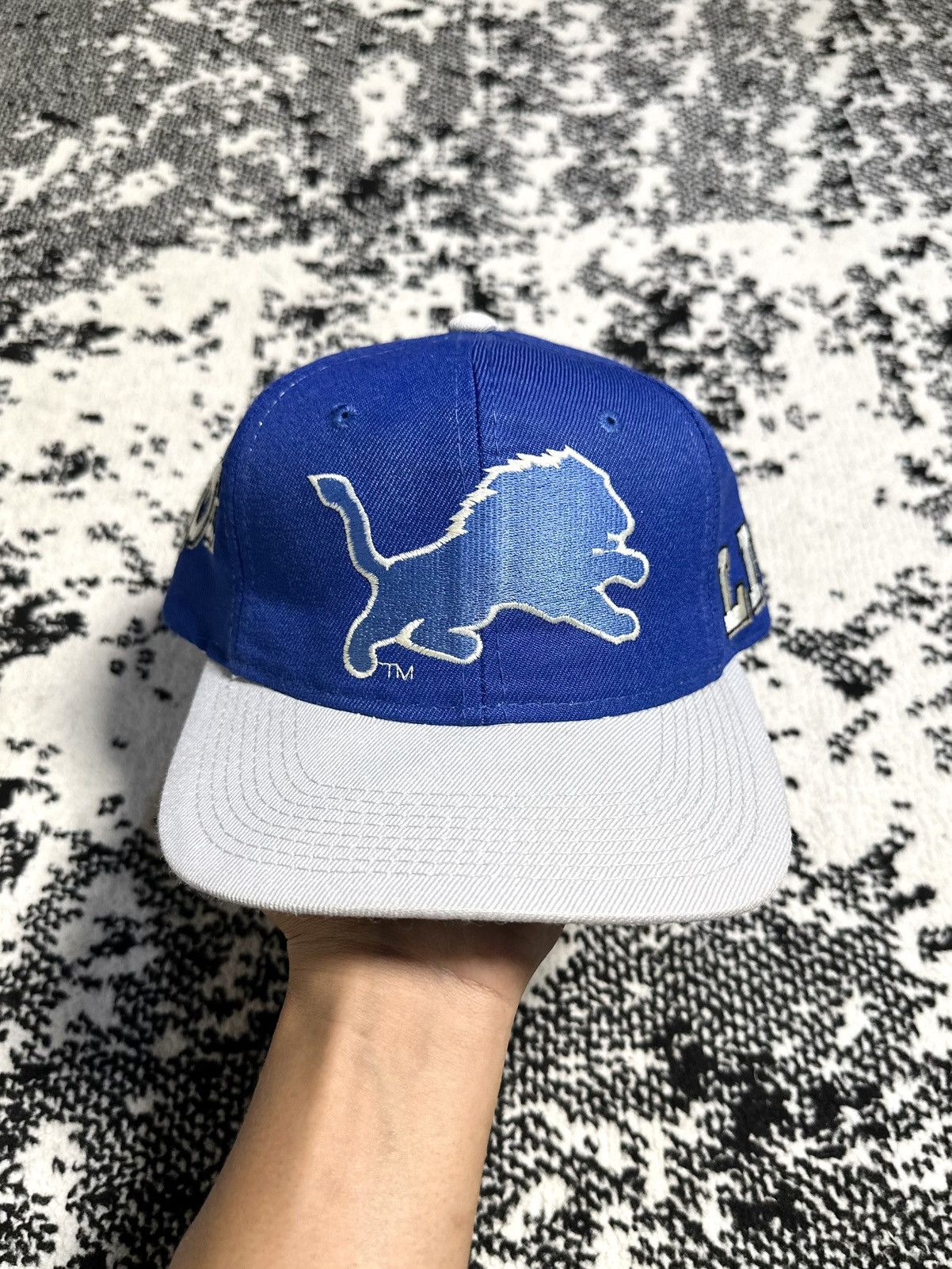 Sports Specialties Vintage NFL Detroit Lions Side Wave Sports Specialties Hat Size ONE SIZE - 1 Thumbnail