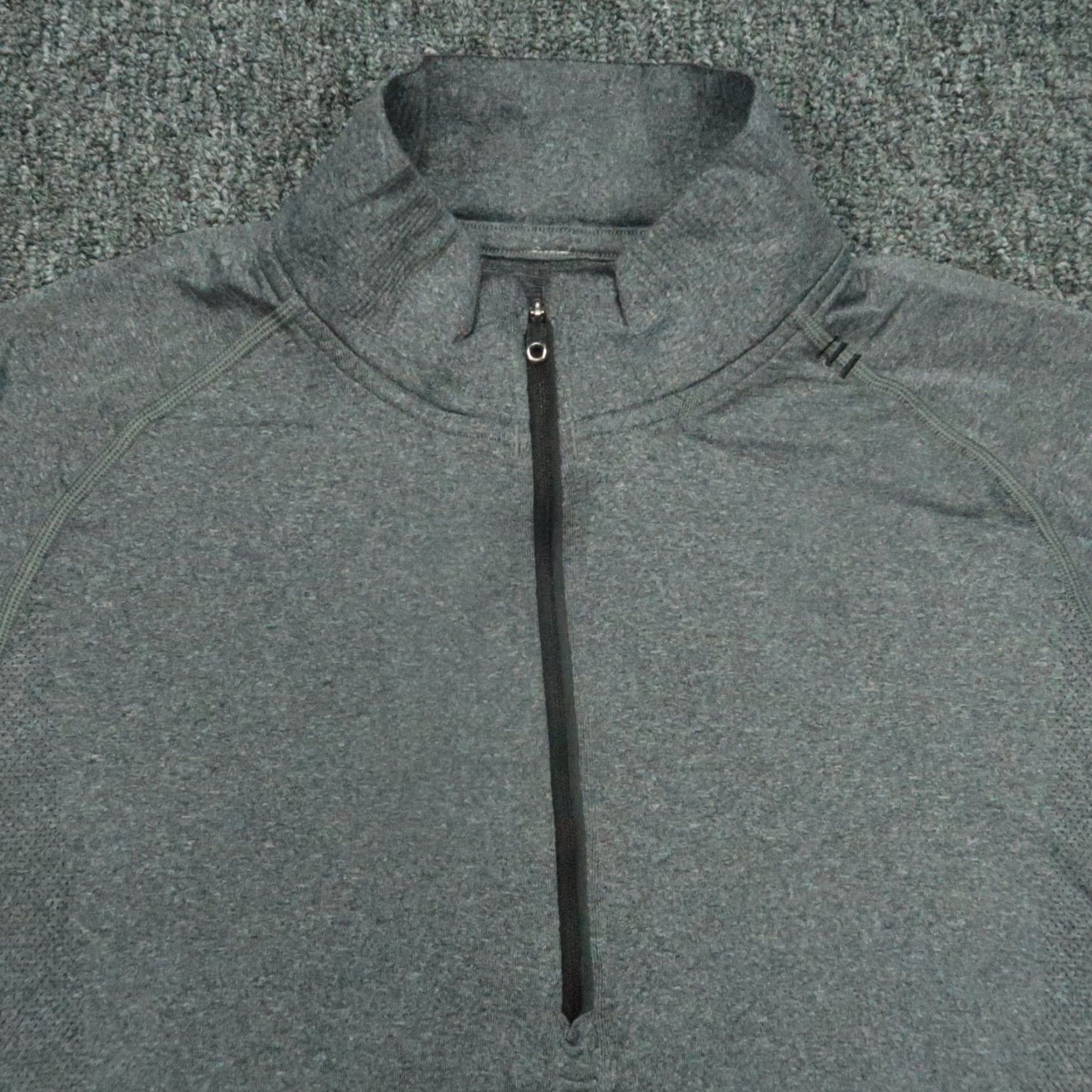Lululemon Lululemon Pullover Mens Small Gray Metal Vent Tech Training Half Zip Lightweight Shirt Size US S / EU 44-46 / 1 - 2 Thumbnail