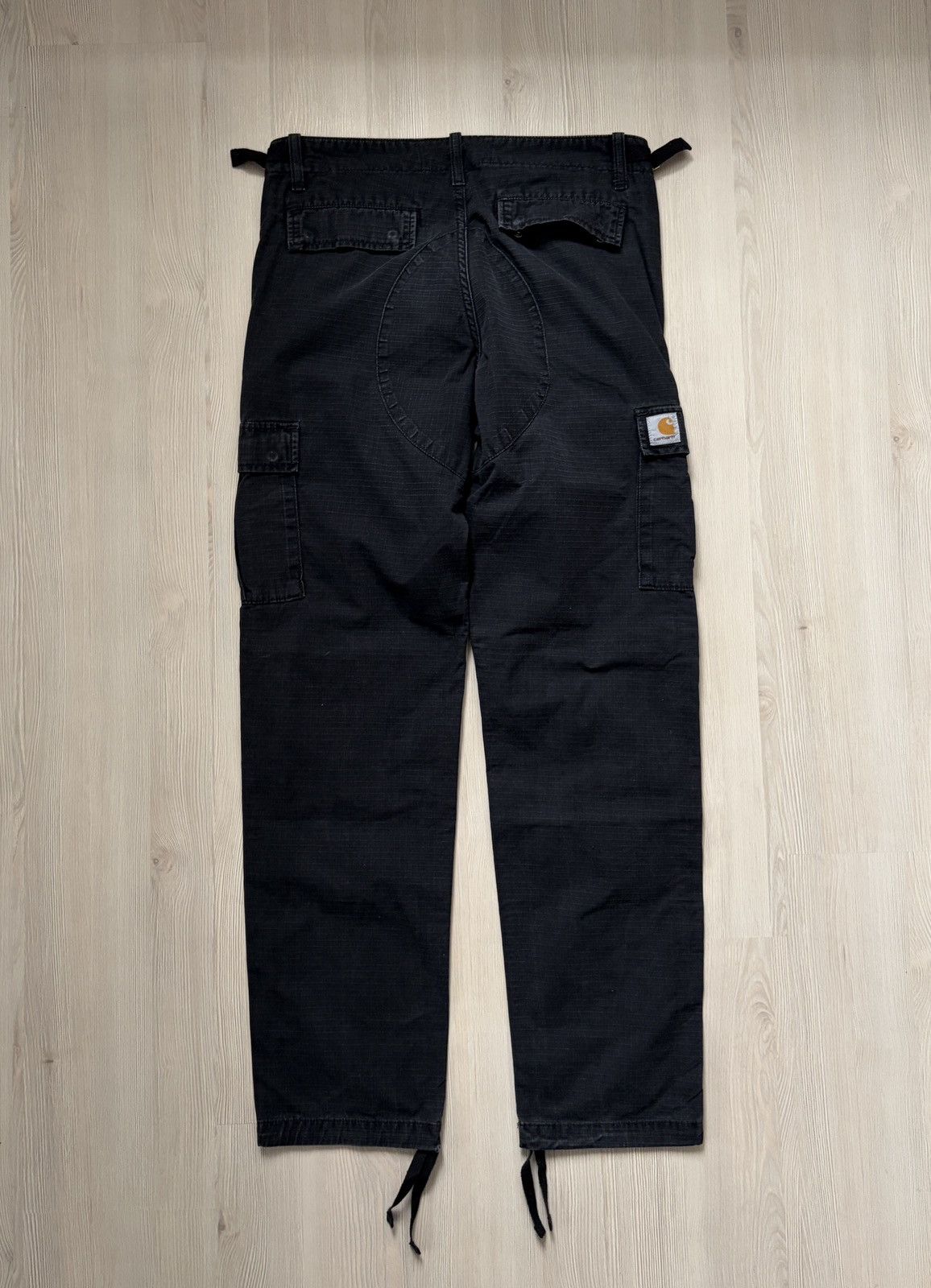 Carhartt Wip Carhartt WIP Cargo Ripstop Black Aviation Pant Size US 29 - 3 Thumbnail