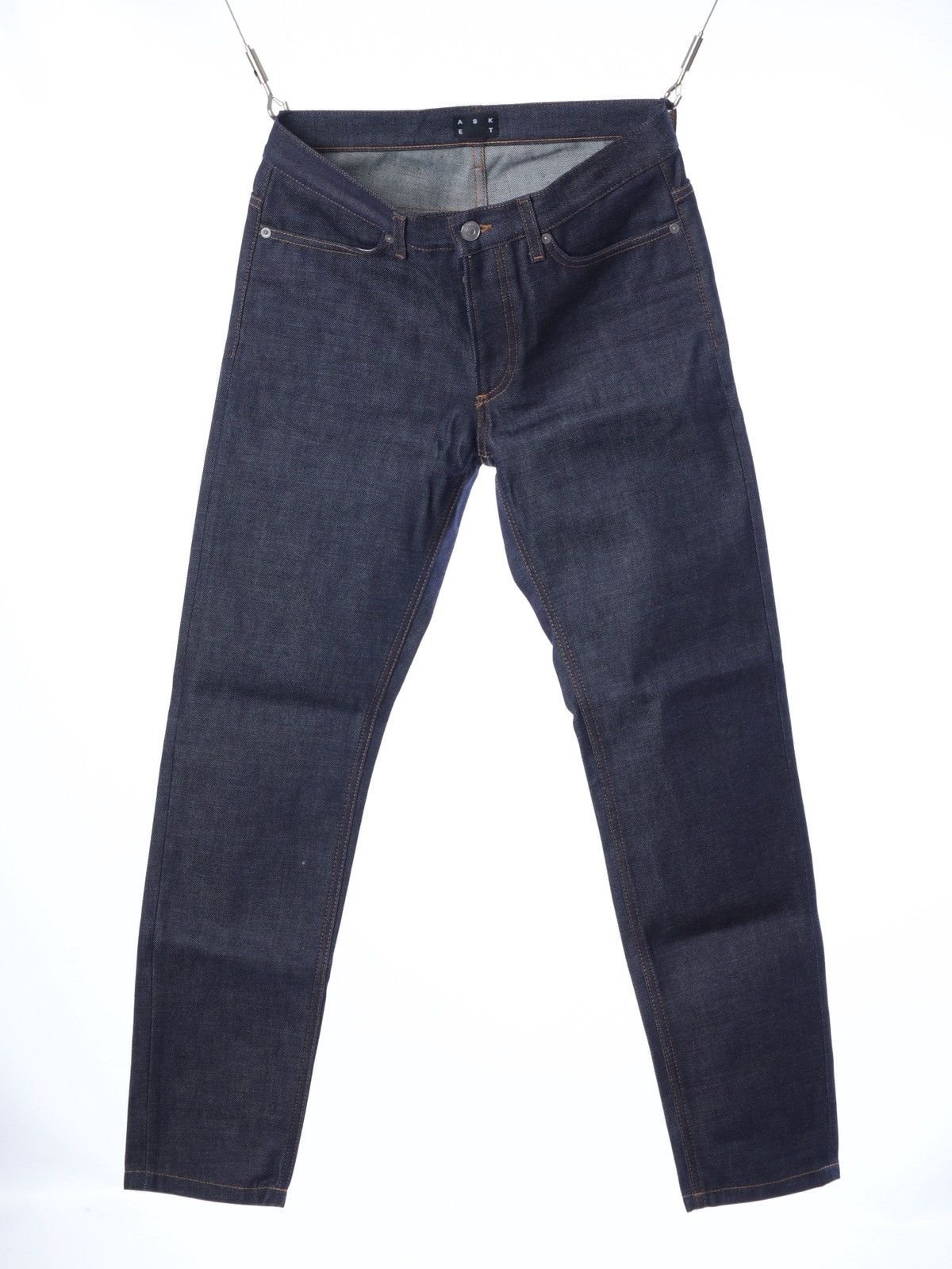 Asket Asket Raw Denim Slim Jeans w30 Size US 30 / EU 46 - 7 Thumbnail