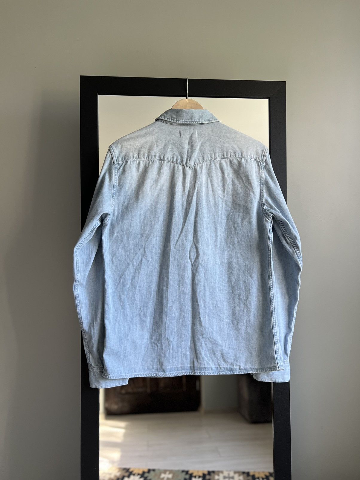 Allsaints Allsaints Denim Western Shirt Size US M / EU 48-50 / 2 - 6 Thumbnail
