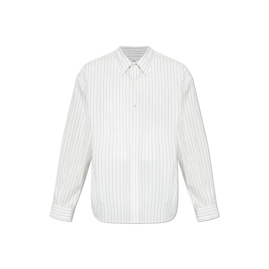 Versace VERSACE Stripe White Shirt New & Authentic (Men's size:M;) Size US M / EU 48-50 / 2 - 1 Preview