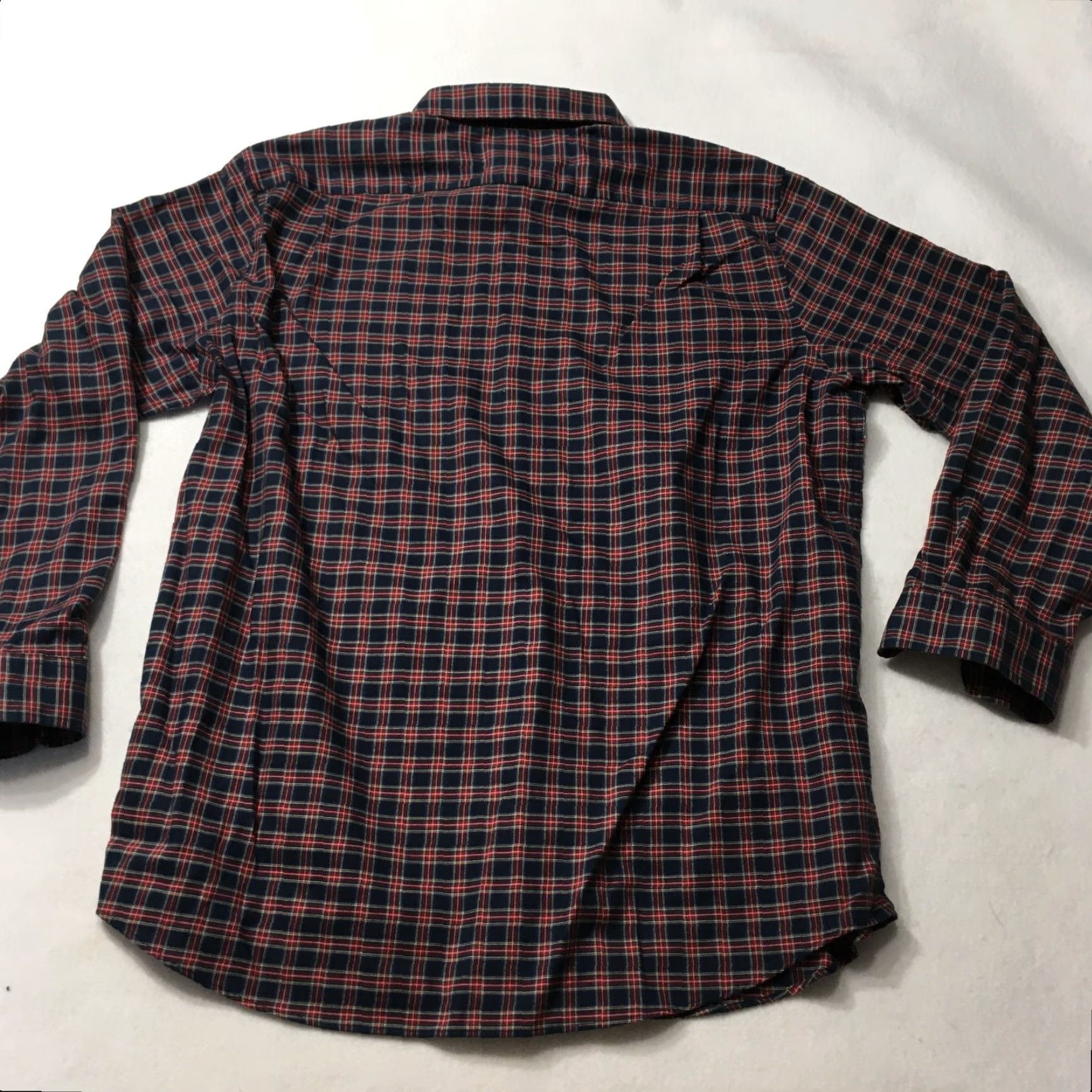 Vintage L.L. Bean Mens Wrinkle Free Plaid Traditional Fit Button Down Shirt Large Size US L / EU 52-54 / 3 - 6 Thumbnail