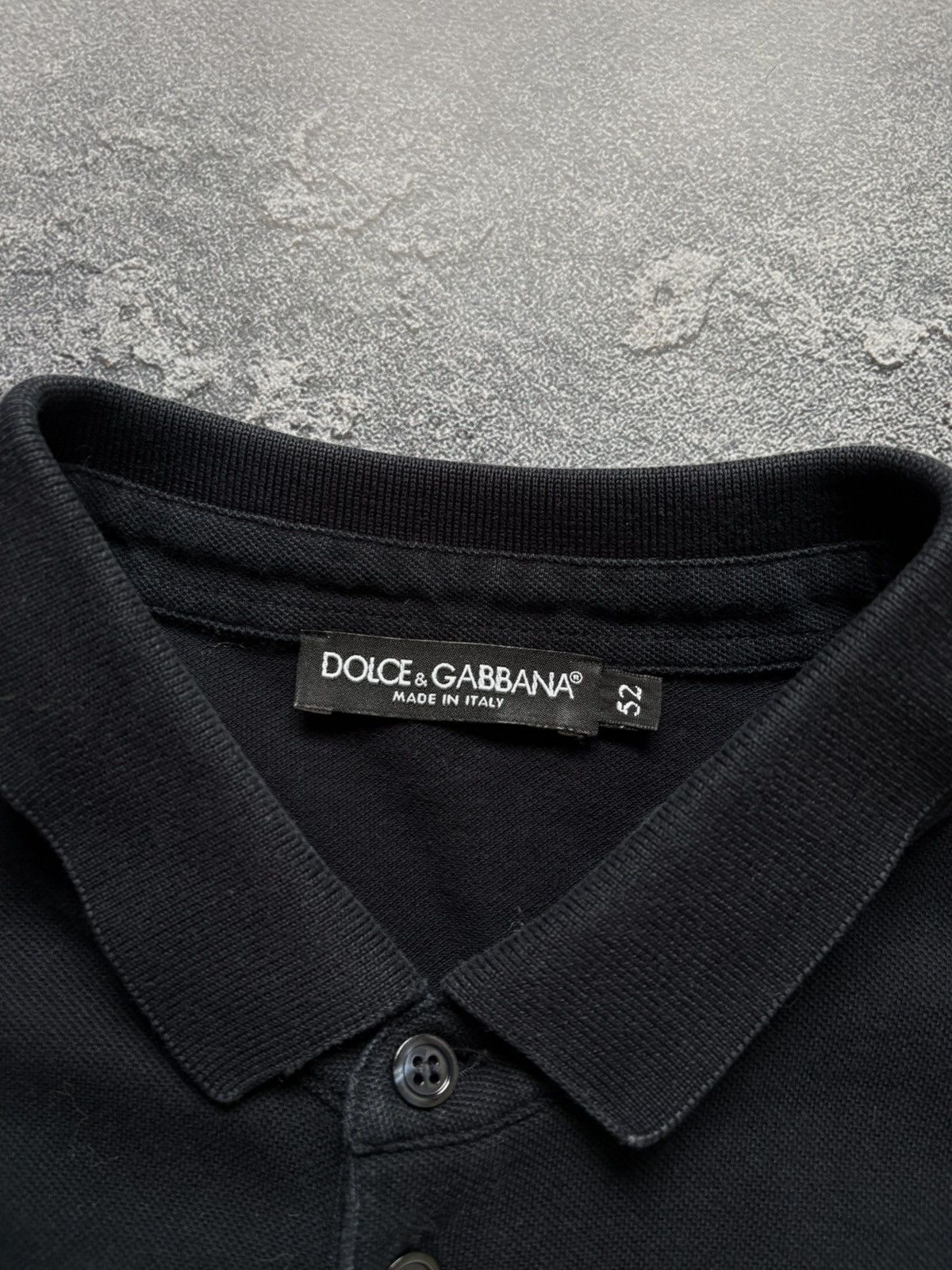 Dolce & Gabbana Vintage Dolce & Gabbana Luxury Old Money Mens Polo Size 52 Size US L / EU 52-54 / 3 - 6 Thumbnail