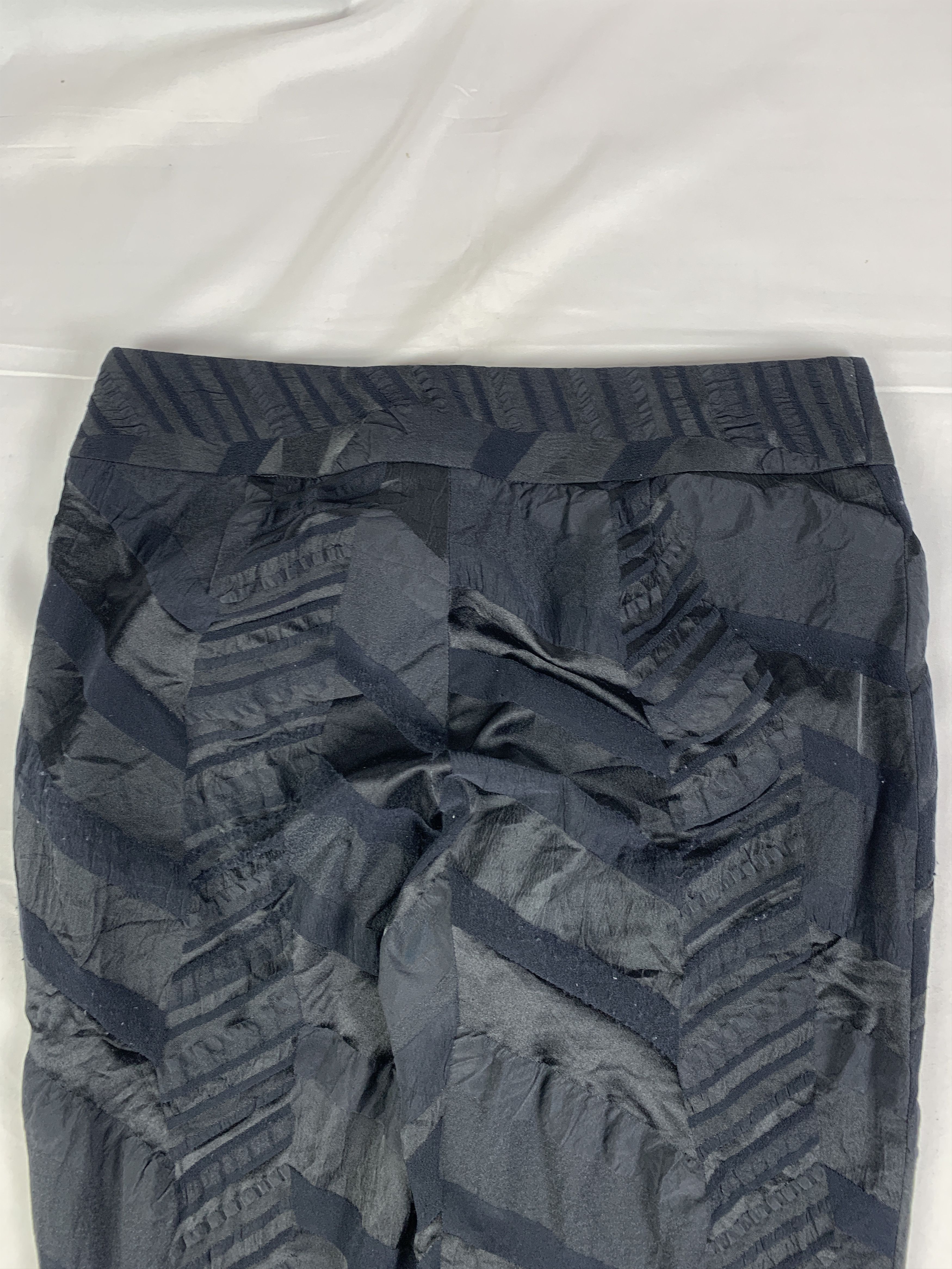 Issey Miyake 2000s Issey Miyake Black Geometric Pants (29) Size 29" - 12 Thumbnail