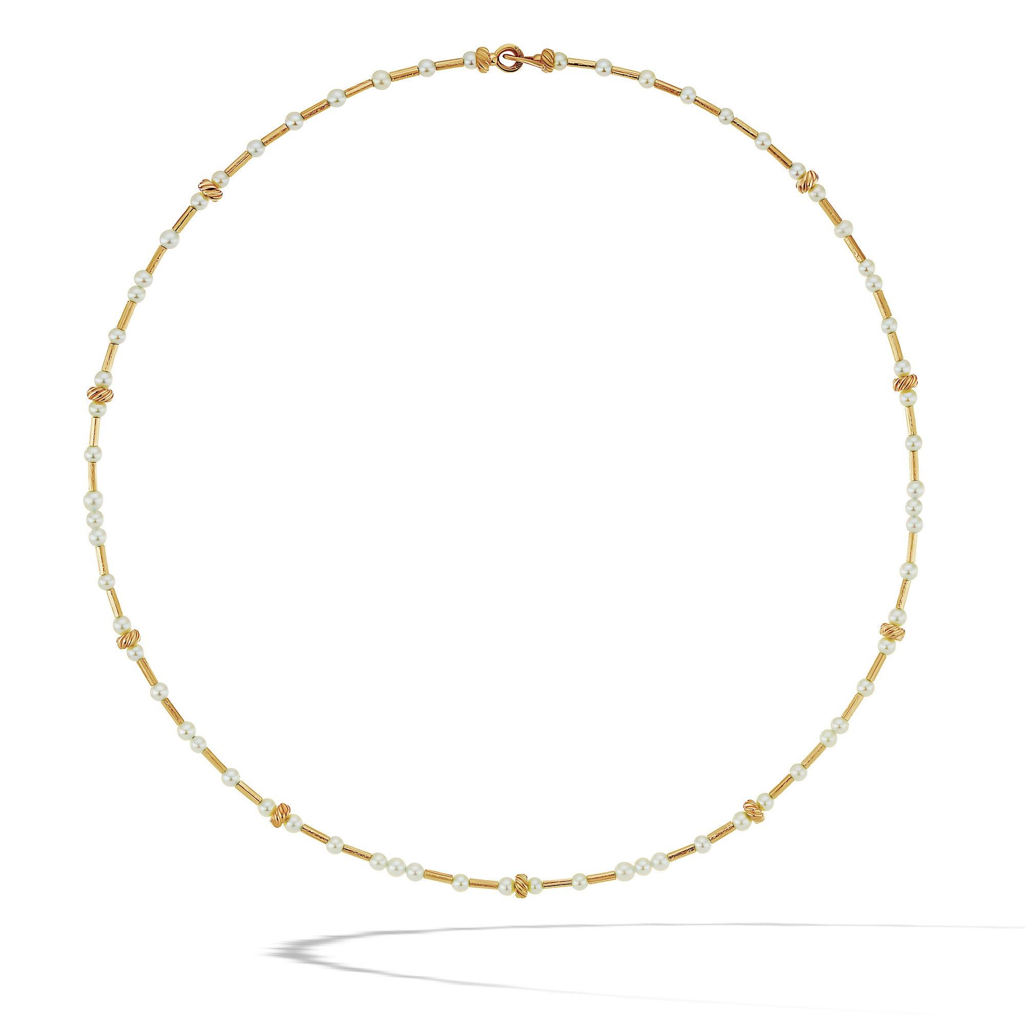 David Yurman o1w1db10325 Necklace in 18K Yellow Gold with Pearls Size ONE SIZE - 1 Preview