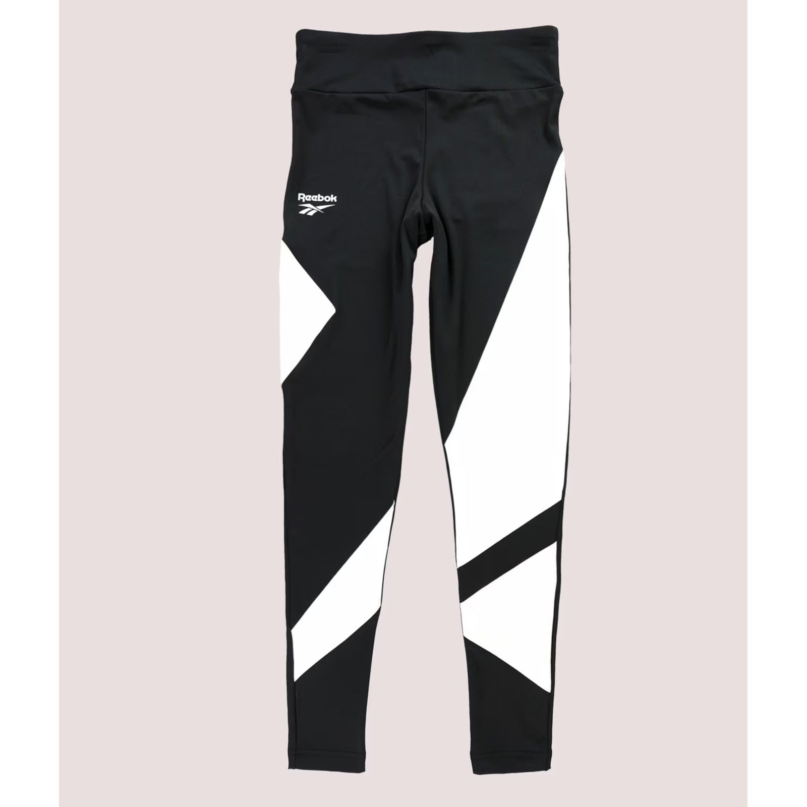 Reebok Reebok Womens Classics Vector 2-Tone Stretch Athletic Pants blkwht M Size 32" / US 10 / IT 46 - 1 Preview