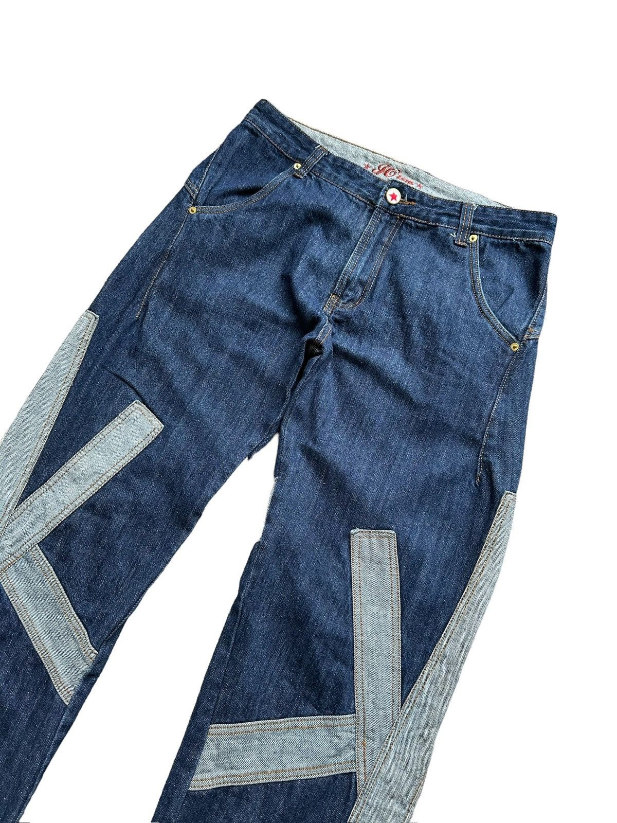 If Six Was Nine 2000's Go Ism hybrid raver jean Size US 34 / EU 50 - 6 Thumbnail
