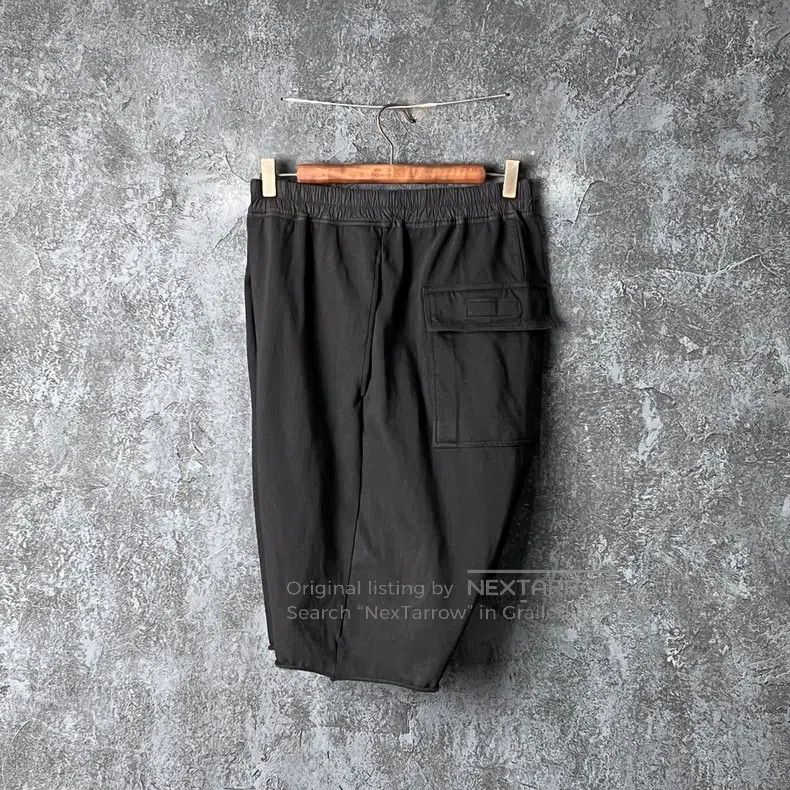 Rick Owens RICK OWENS size L Black Pure Cotton Shorts Size US 27 - 6 Thumbnail