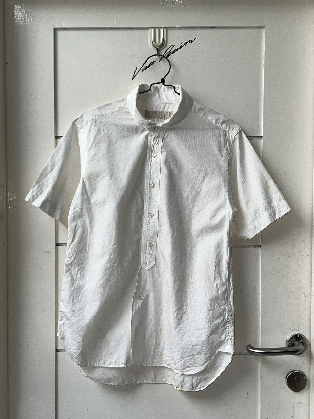 HAVERSACK White US Army Military Shirt