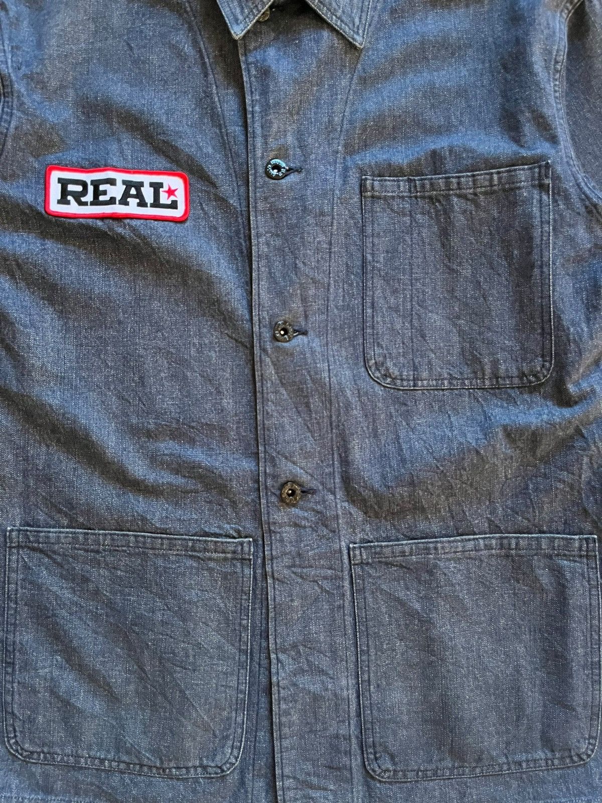 Avirex Vintage Avirex Usa Sanforized Chore Style Light Denim Jacket Size US M / EU 48-50 / 2 - 8 Thumbnail
