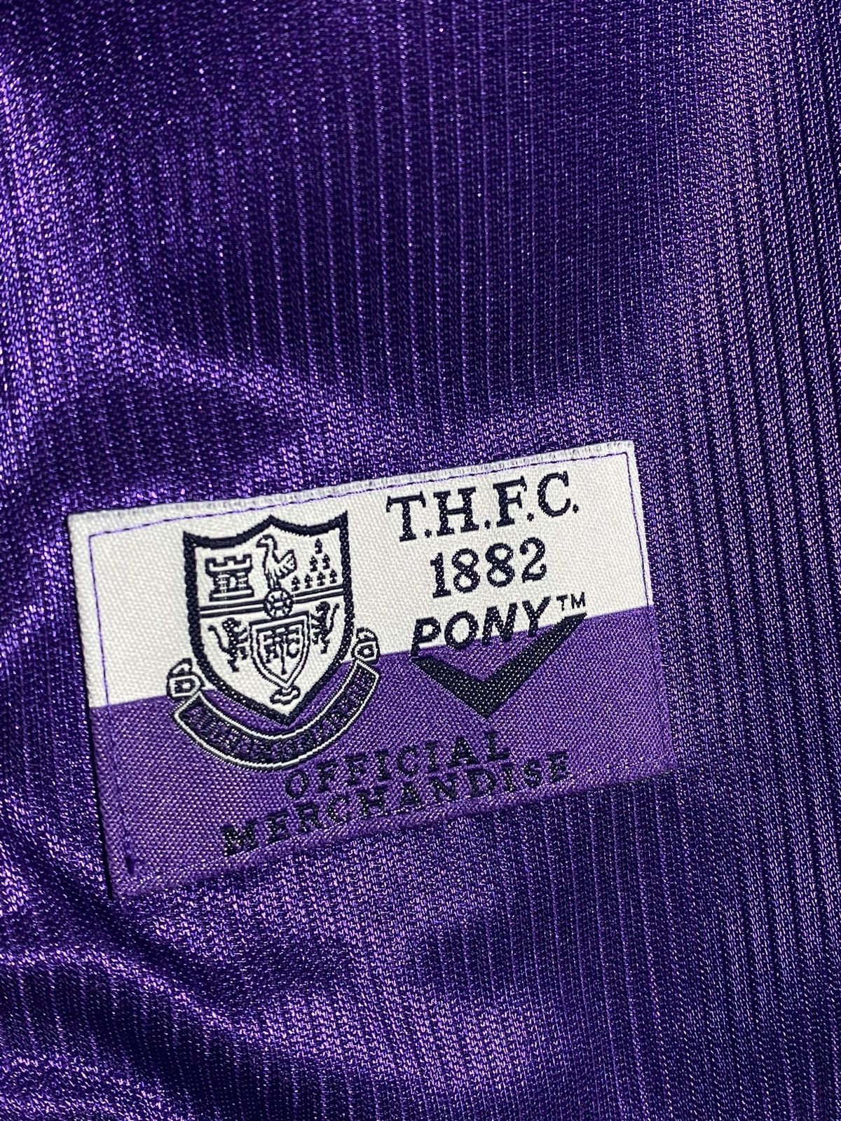 Vintage Vintage Pony Tottenham Hotspur 1998 1999 Away Football Shirt Size US XXL / EU 58 / 5 - 13 Thumbnail