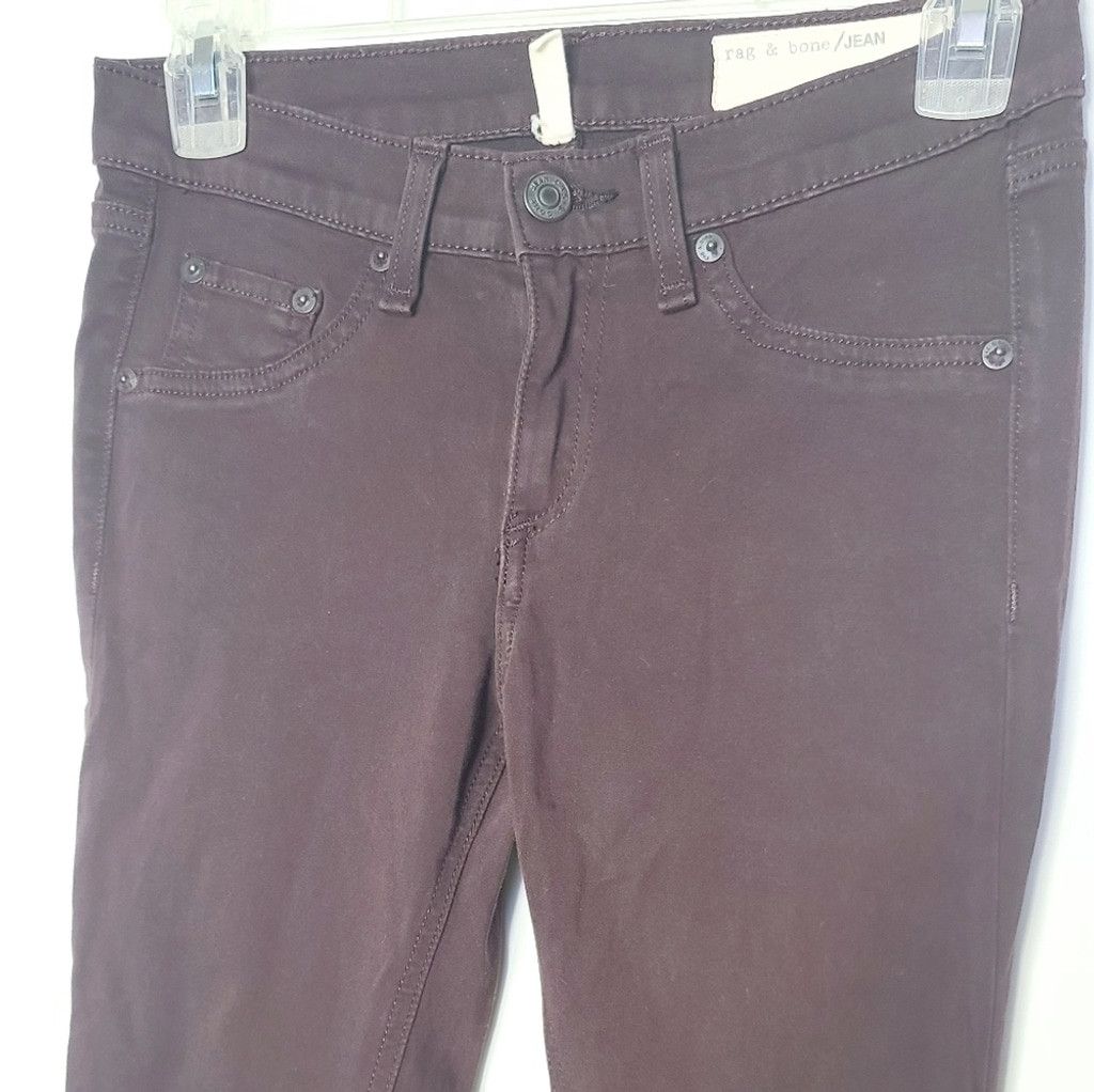 Rag & Bone Rag & Bone jeans legging skinny mid rise purple sz 25 Size 25" / US 0 / IT 36 - 3 Thumbnail