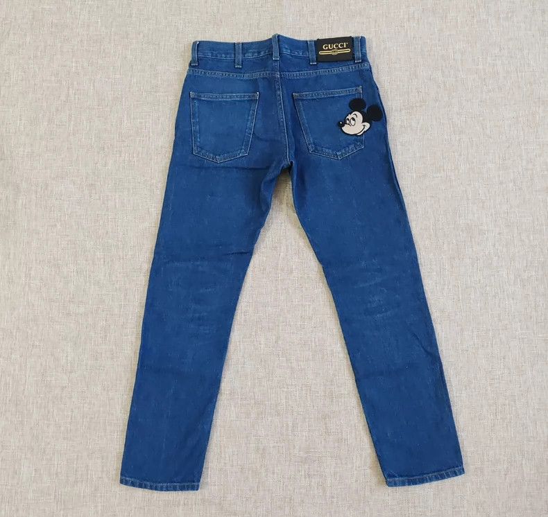 Gucci Gucci Men's Disney co-branded Mickey jeans 2503-Nextarrow Size US 30 / EU 46 - 6 Thumbnail