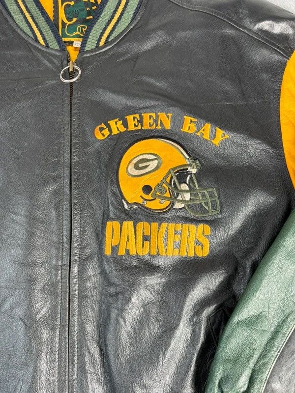NFL Green Bay Packers NFL Leather Jacket Size US XL / EU 56 / 4 - 5 Thumbnail