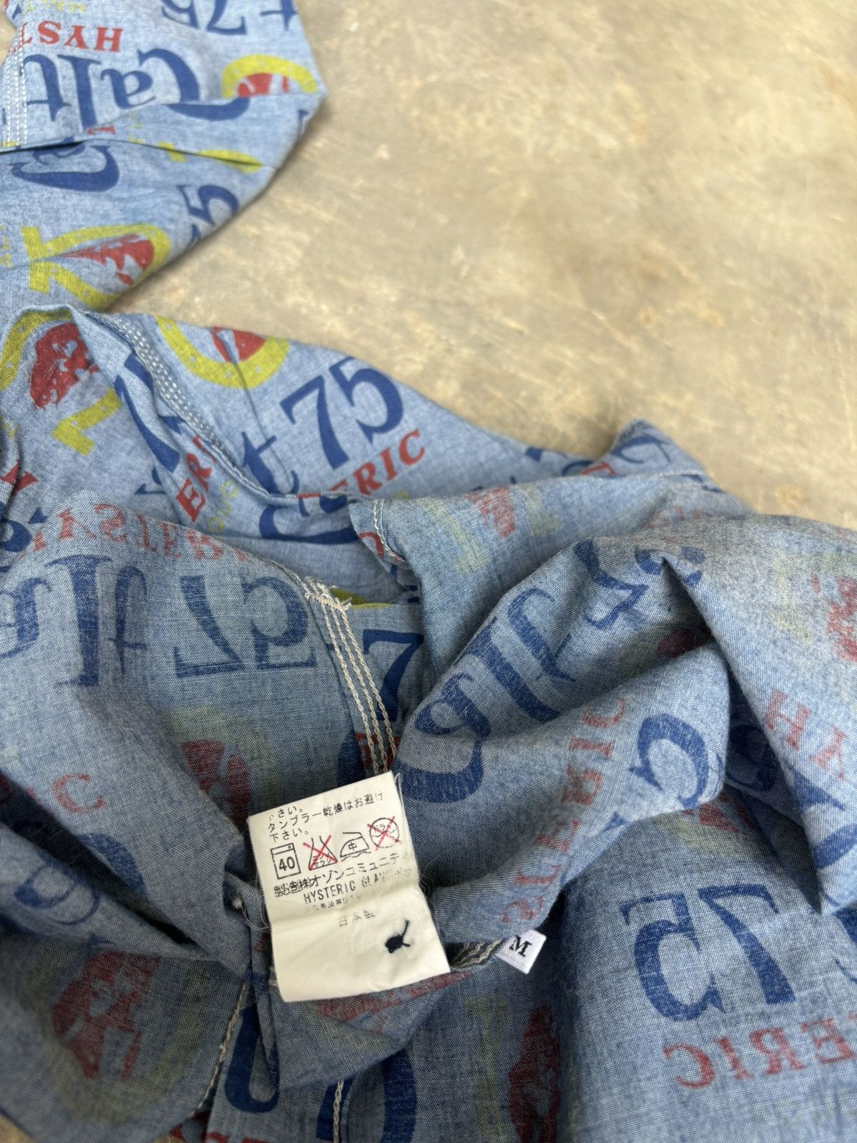 Hysteric Glamour Hysteric Glamour Full Print Shirt Size US M / EU 48-50 / 2 - 7 Thumbnail