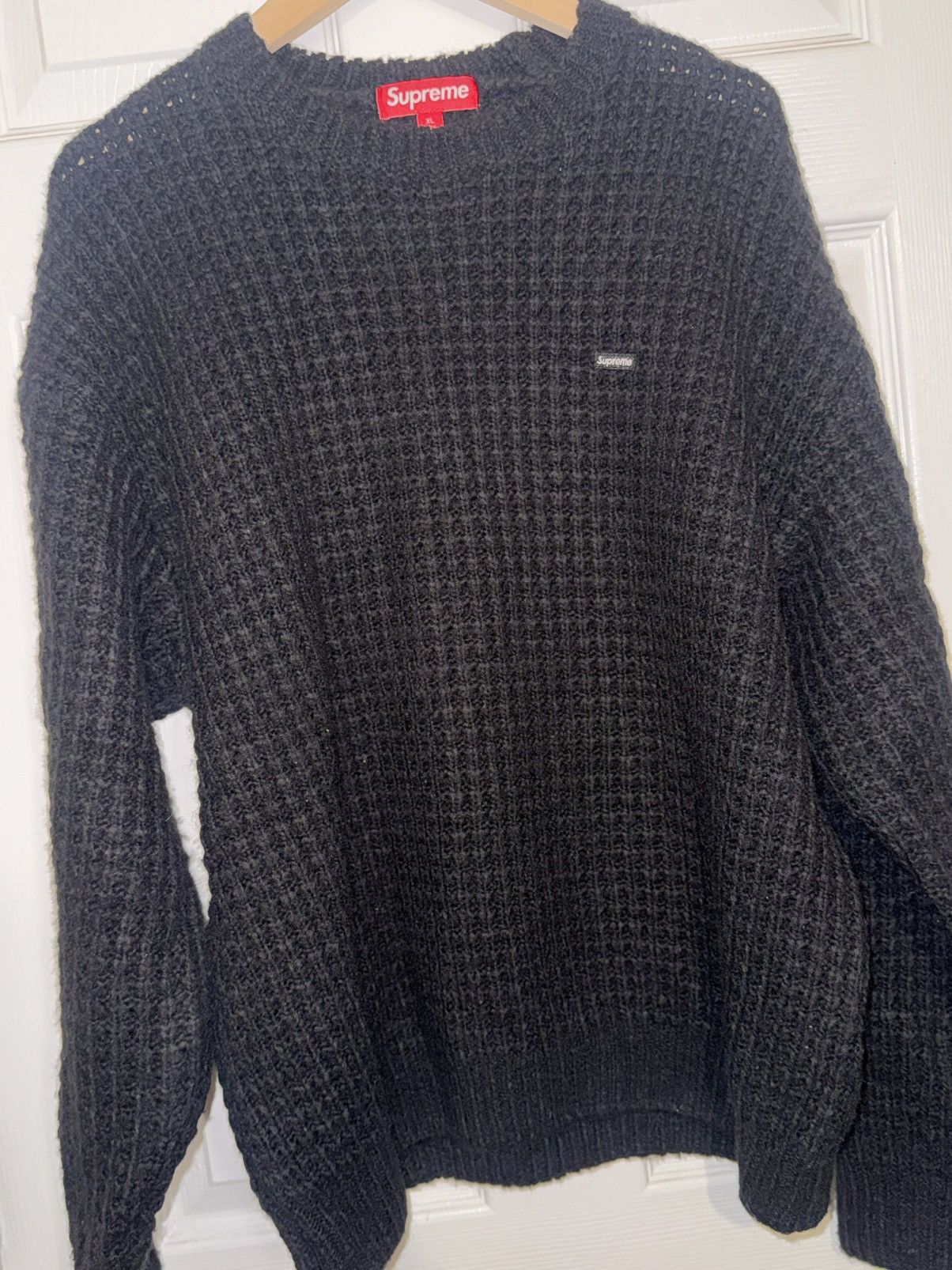 Supreme Supreme Waffle Small box Sweater Size US XL / EU 56 / 4 - 7 Thumbnail