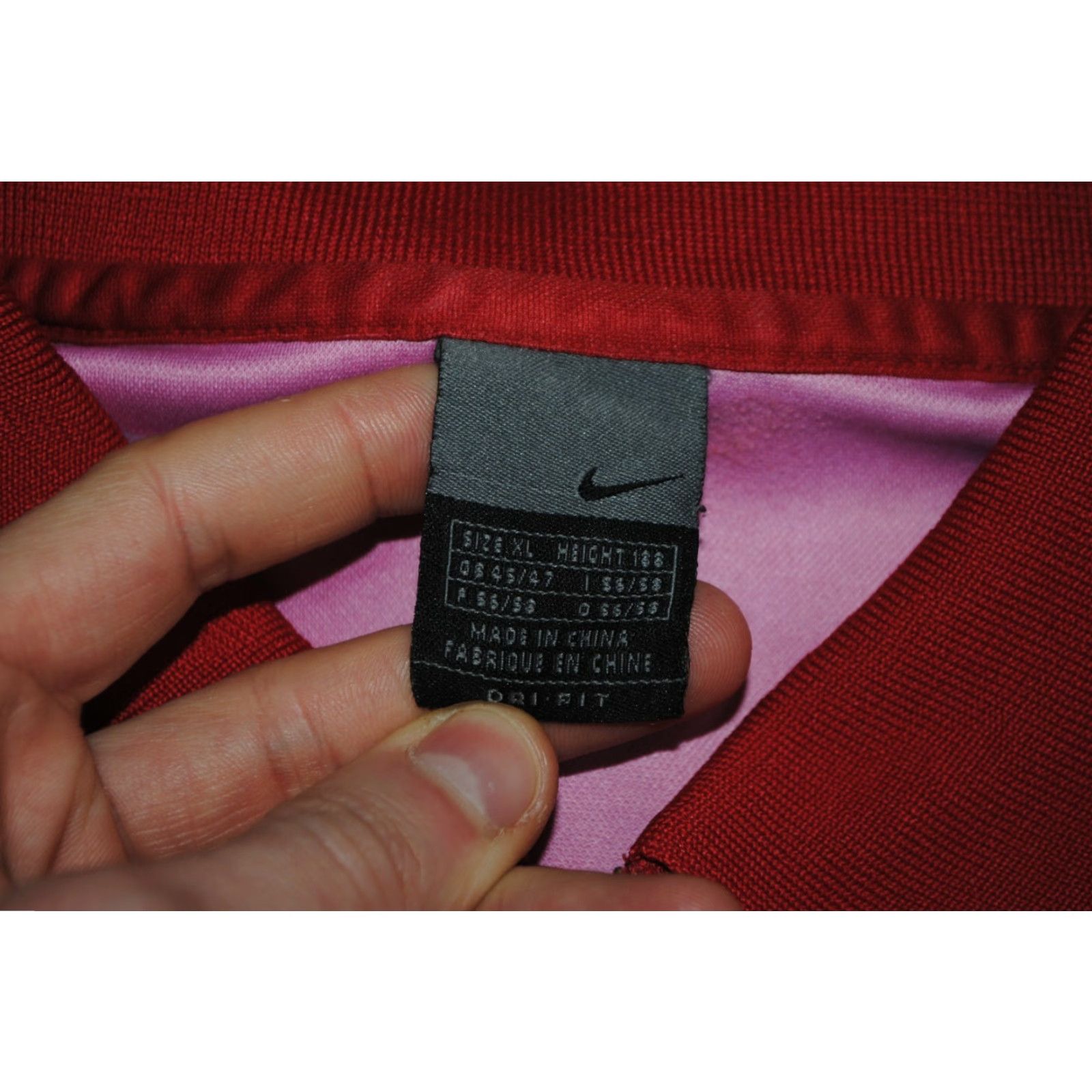 Nike NIKE CHALLENGE COURT POLO SHIRT MEN XL RED VINTAGE 90s RETRO TENNIS Size US XL / EU 56 / 4 - 3 Thumbnail