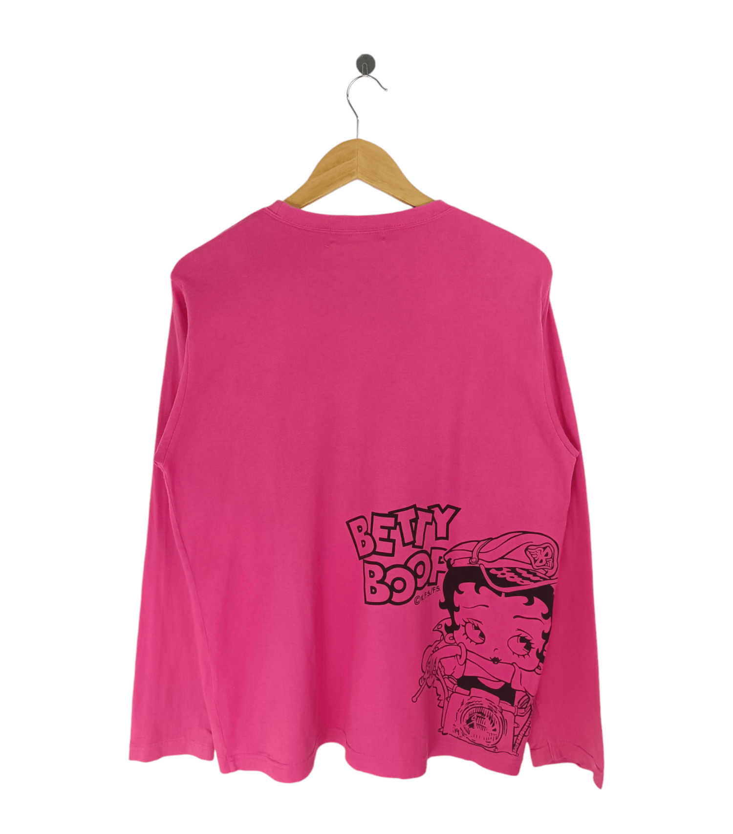 VINTAGE RARE BETTY BOOP WITH HARLEY DAVIDSON SEXY CUTE TEE