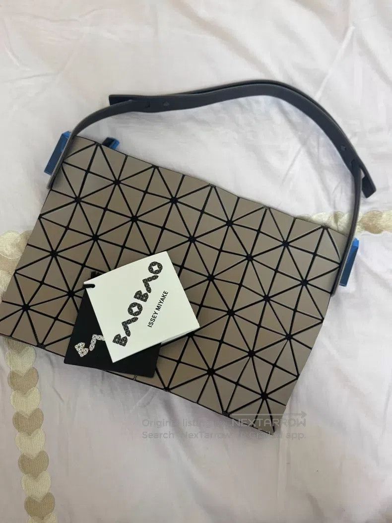 Issey Miyake Issey Miyake Geometric Rhombus Pattern Gray Size ONE SIZE - 3 Thumbnail