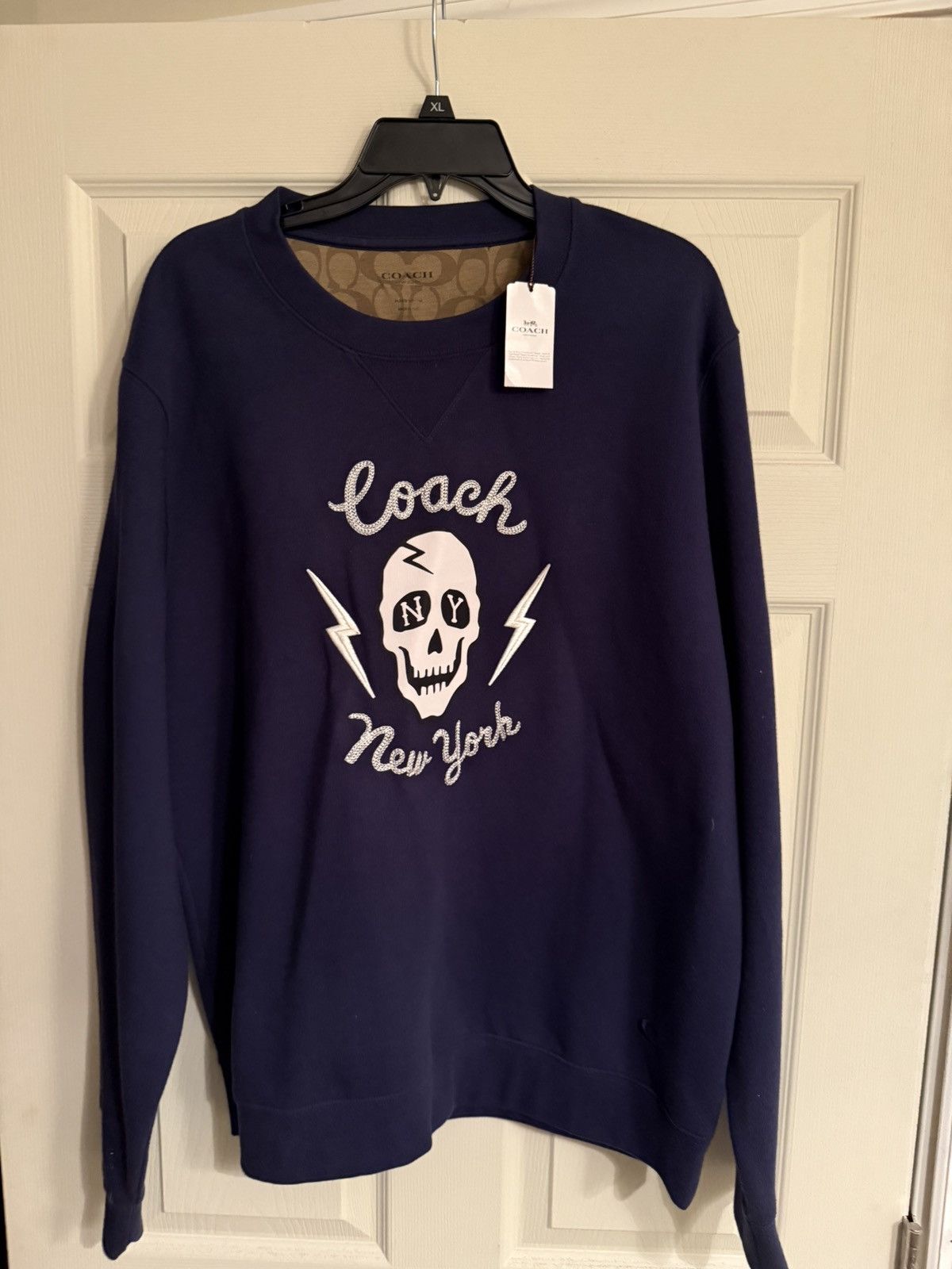 Coach Skull Coach sweater Size US L / EU 52-54 / 3 - 1 Thumbnail