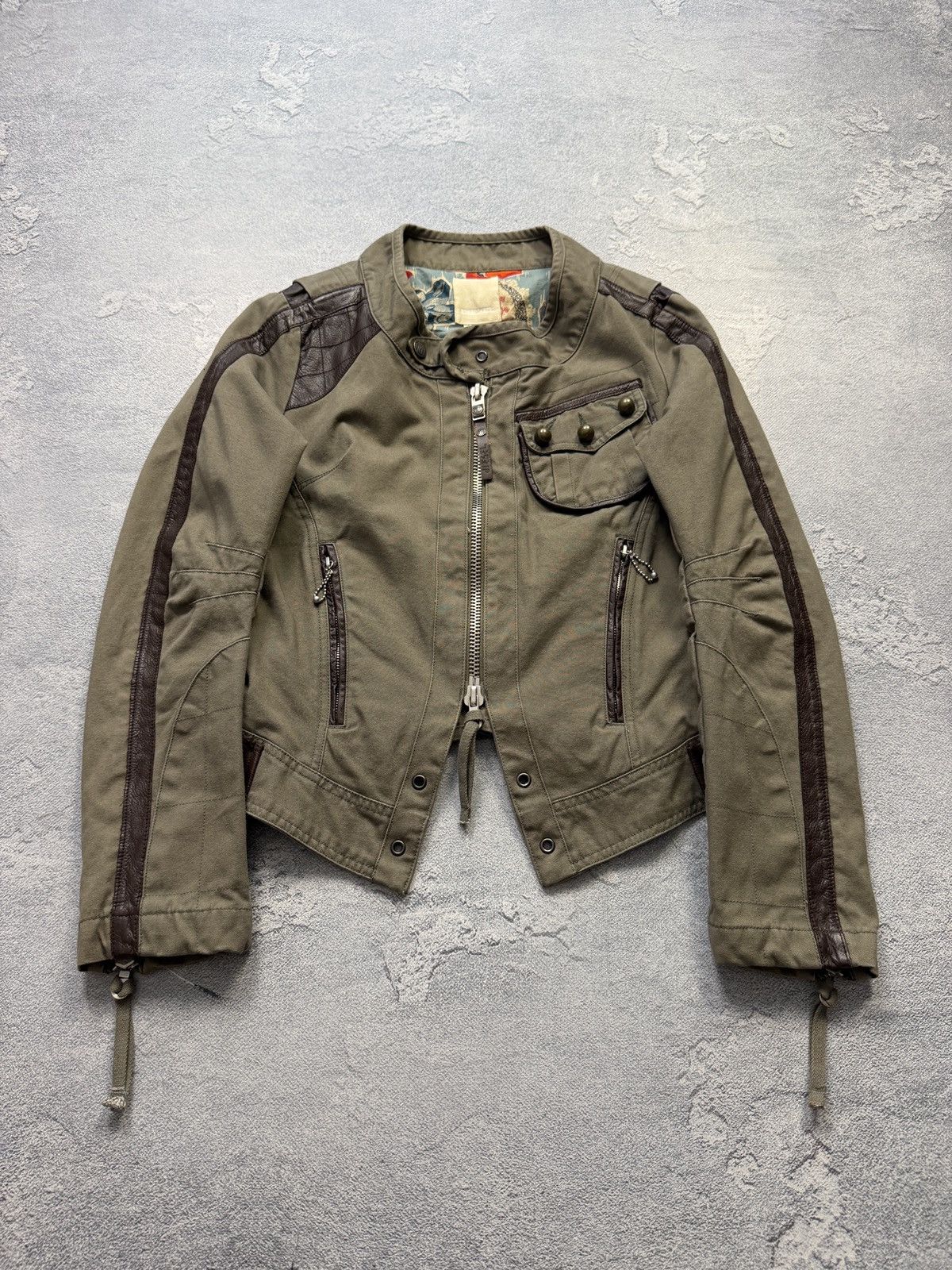 Diesel Avant Garde Diesel Jacket Women Napoleon Style | Grailed
