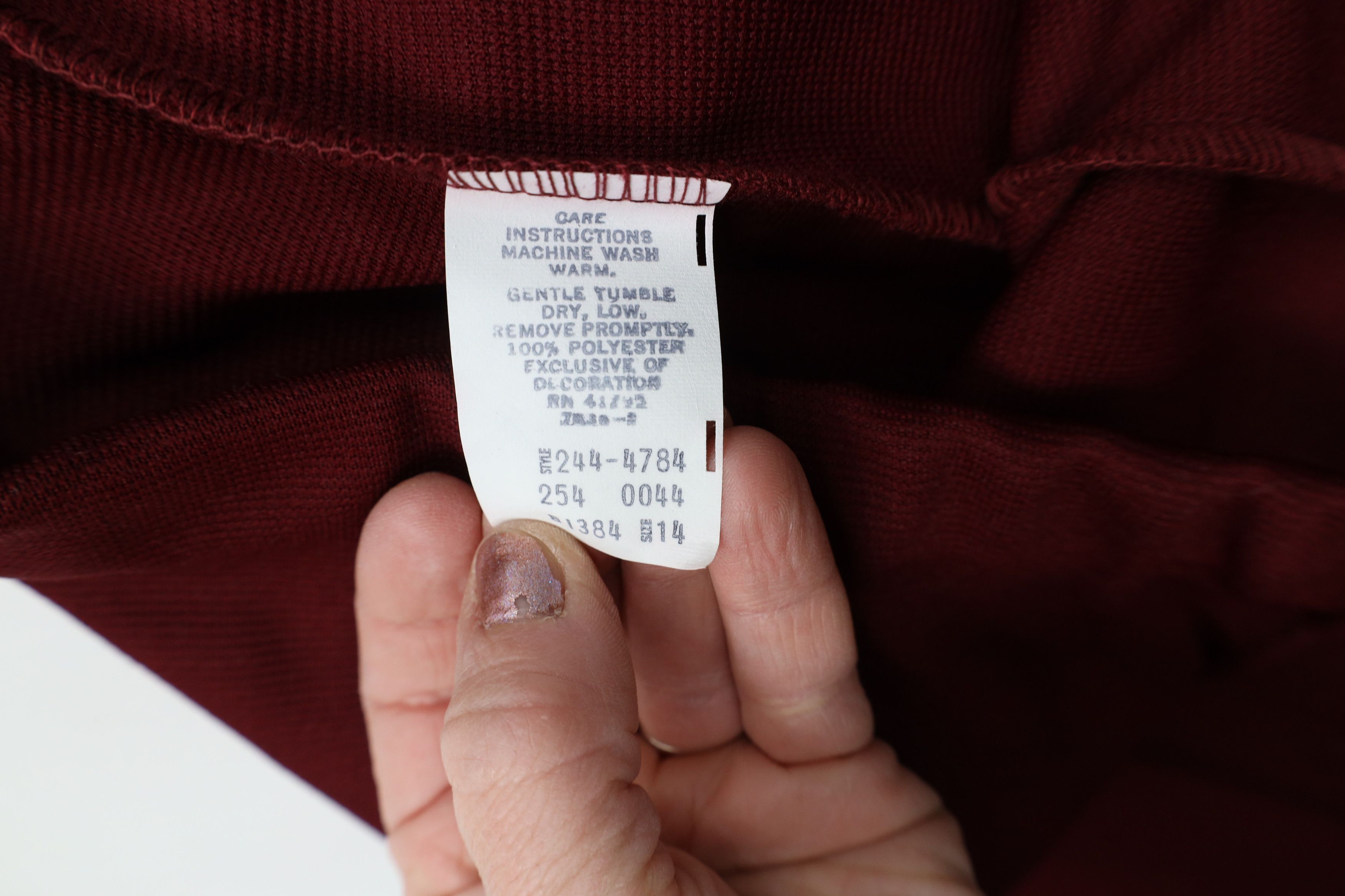 Vintage Deadstock Vintage 70s Streetwear Chino Pants Red USA Size 36" / US 14 / IT 50 - 5 Thumbnail
