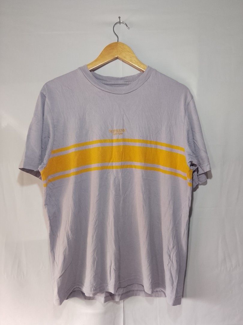 Supreme Supreme New York Striped Tshirt Size US L / EU 52-54 / 3 - 1 Thumbnail