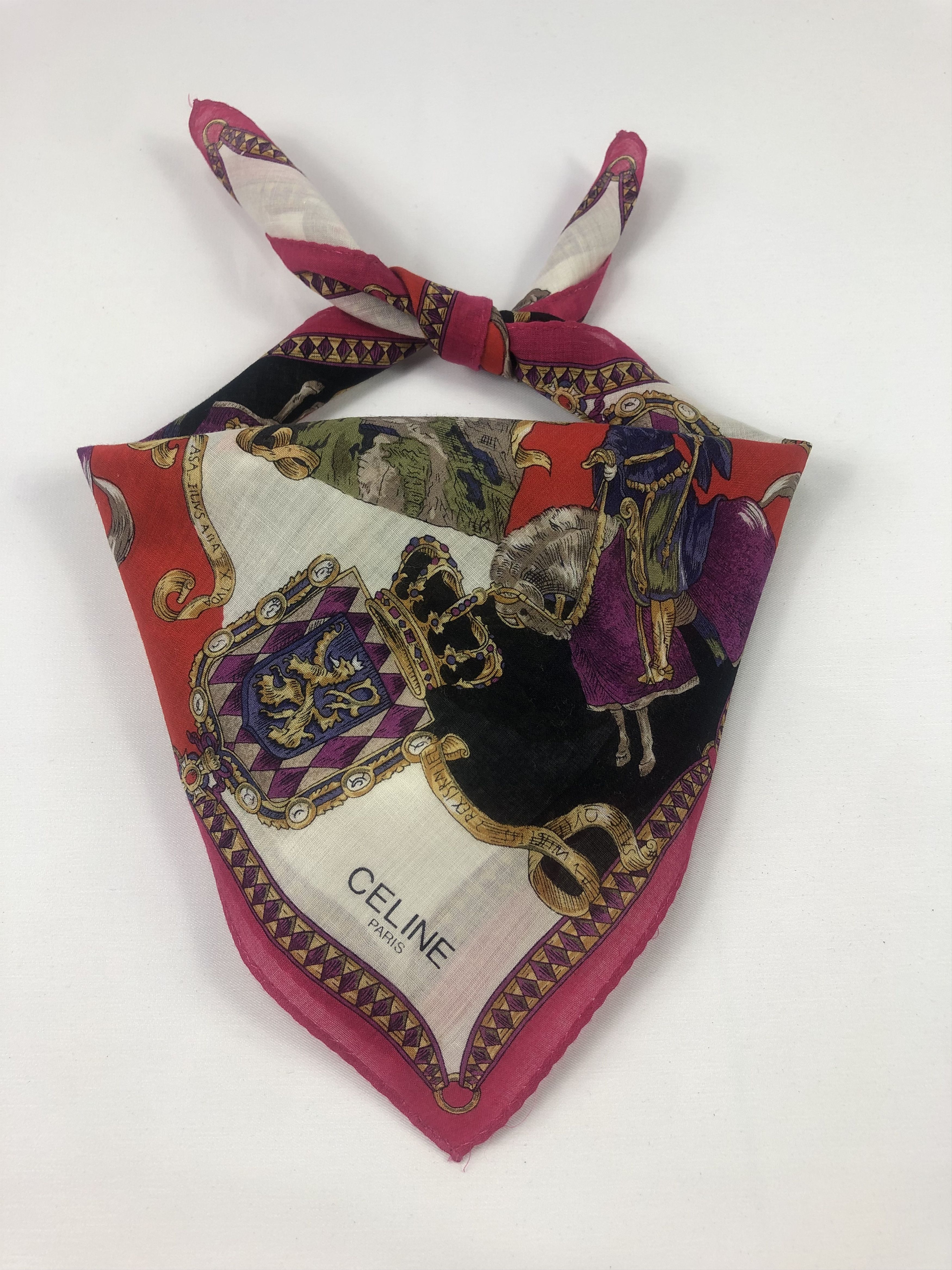 Celine Celine Handkerchief / Bandana / Neckerchief Size ONE SIZE - 1 Thumbnail