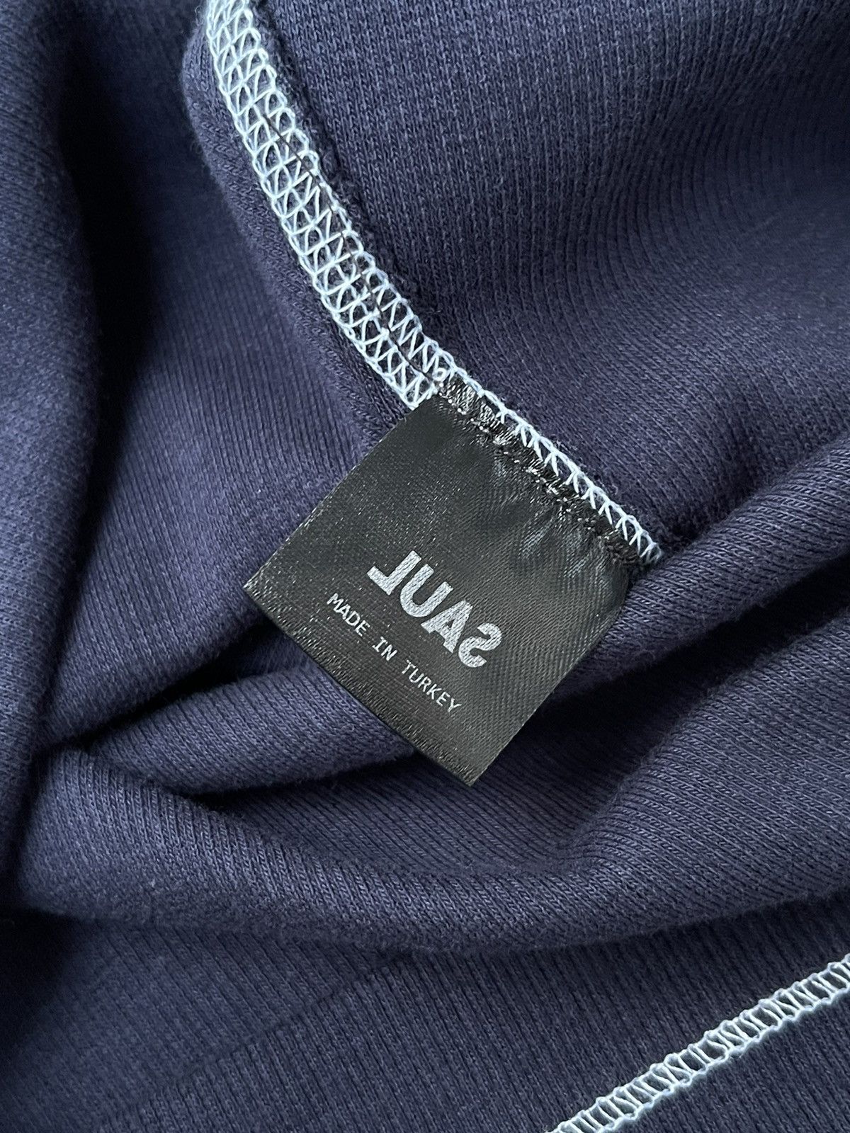 Saul Nash !DS! SS23 Saul Nash Navy Overlock Stitch Tank Top Size US XS / EU 42 / 0 - 17 Thumbnail
