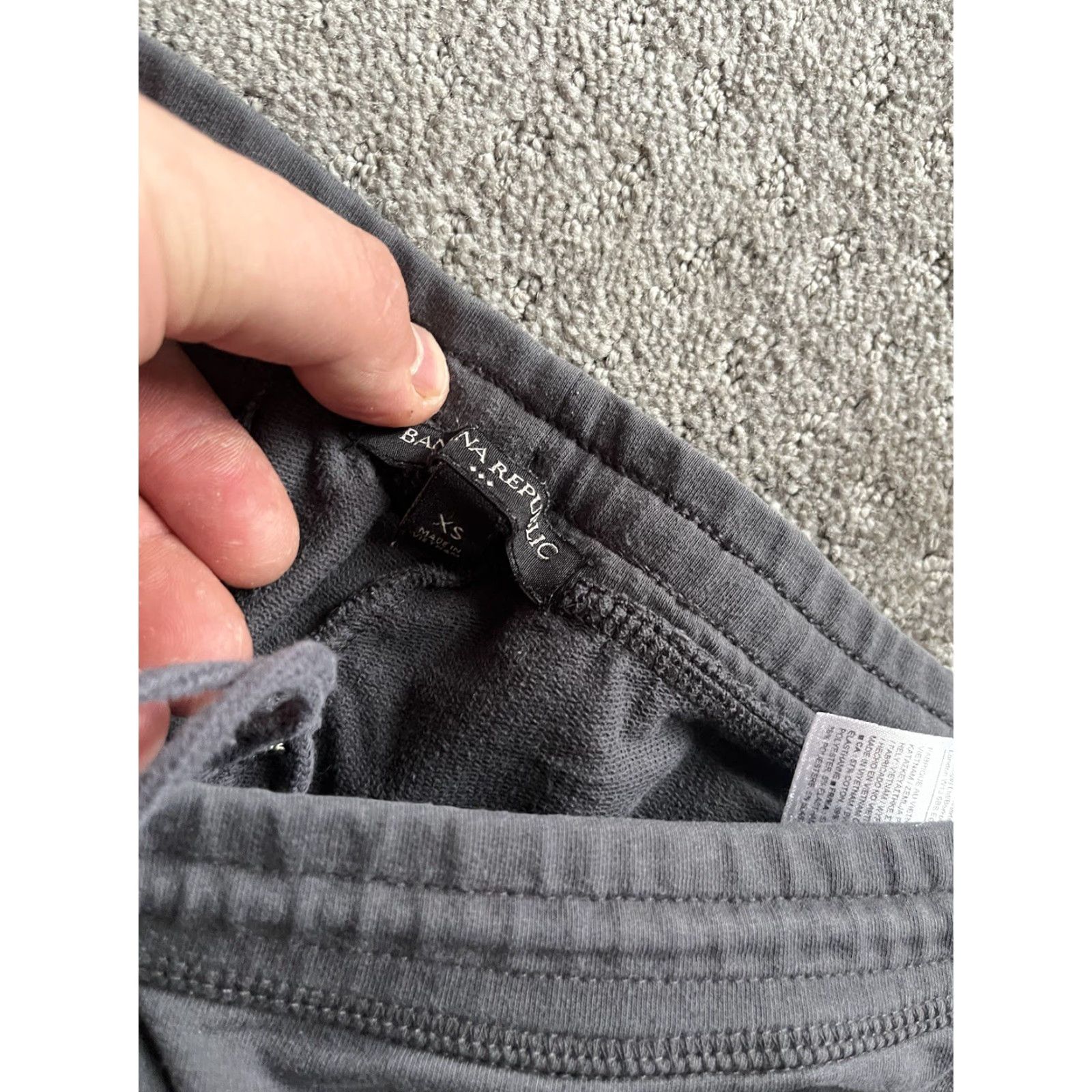 Banana Republic Banana Republic grey trouser joggers w-side zip pockets XS Size 26" / US 2 / IT 38 - 5 Thumbnail