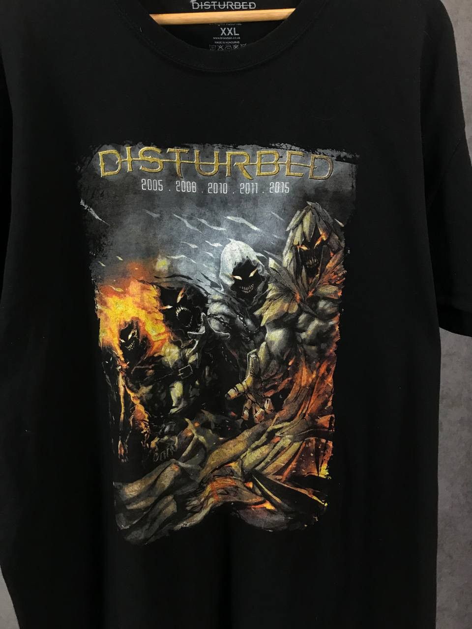 Band Tees Disturbed rock band tee Size US XXL / EU 58 / 5 - 3 Thumbnail