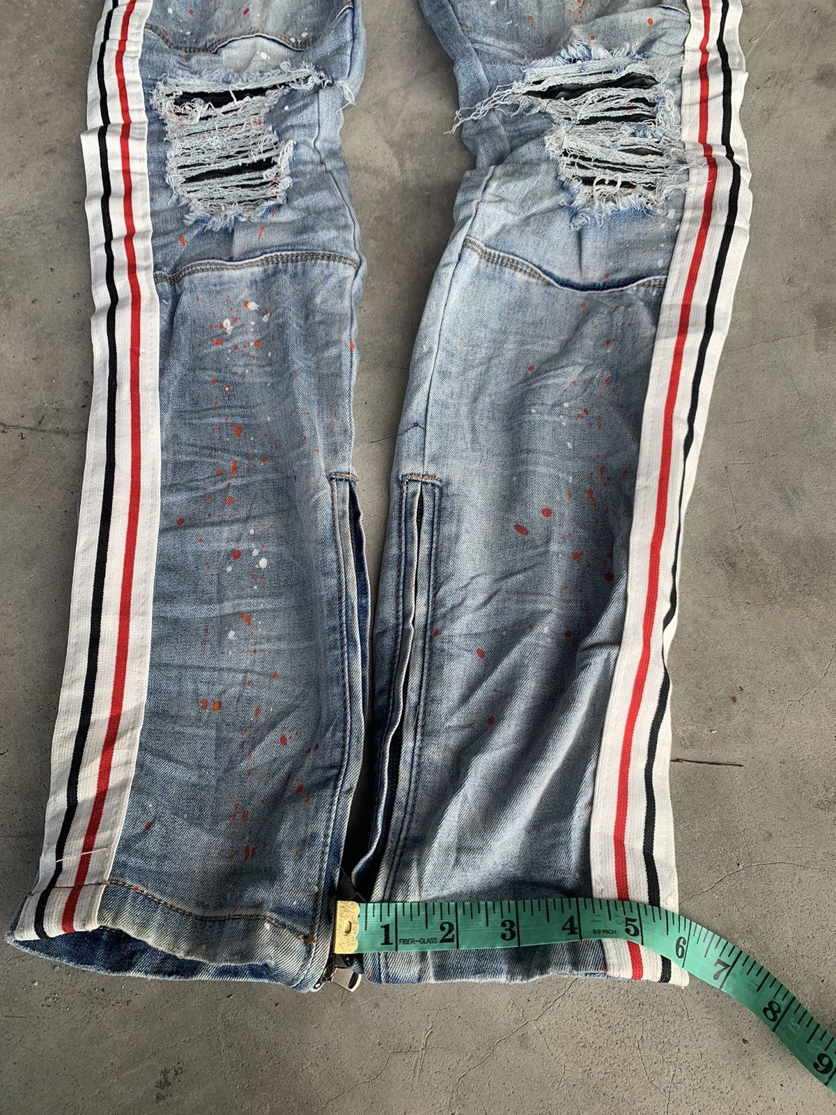 EPTM. EPTM PAINTER DISTRESSED DENIM.RARE DESIGN 💥💥 Size US 31 - 7 Thumbnail