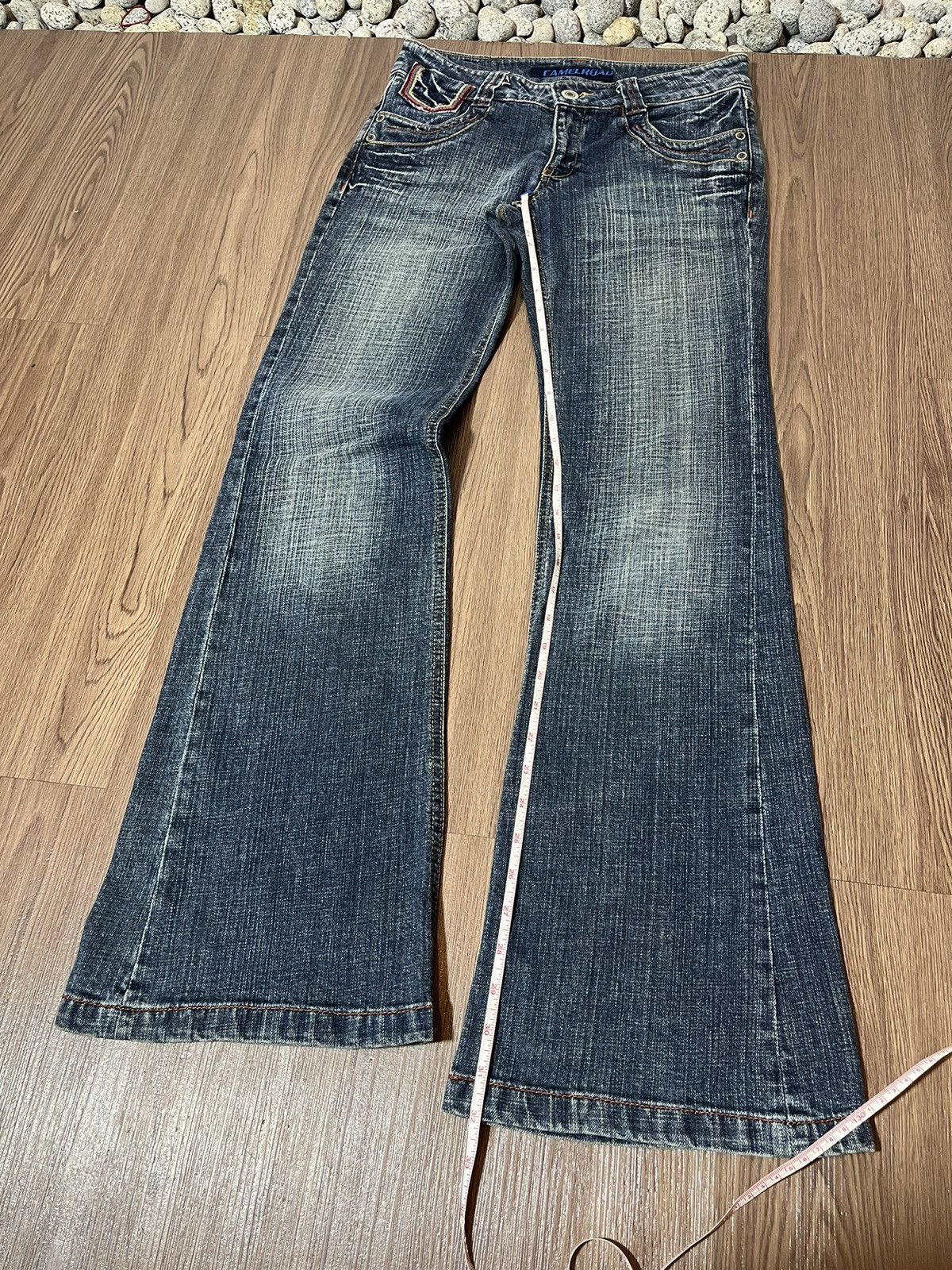 Camel × If Six Was Nine × Japanese Brand Camel Road japan fake pocket flare jeans Ifsixwasnine style Size US 30 / EU 46 - 19 Thumbnail