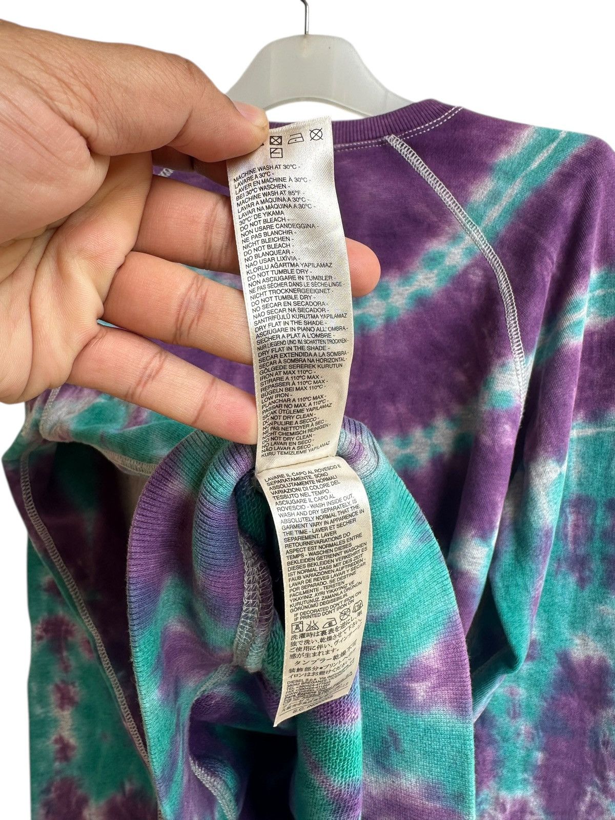 Diesel Diesel Tie Dye Style Sweatshirt Size US S / EU 44-46 / 1 - 4 Thumbnail