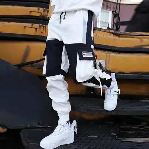 Japanese Brand × Vintage New Streetwear Men's Multi Pockets Cargo Harem Pants Size US 31 - 3 Thumbnail