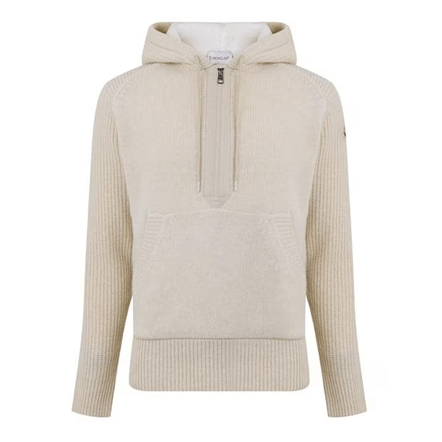 Moncler Quarter Zip Hoodie Size US M / EU 48-50 / 2 - 1 Thumbnail