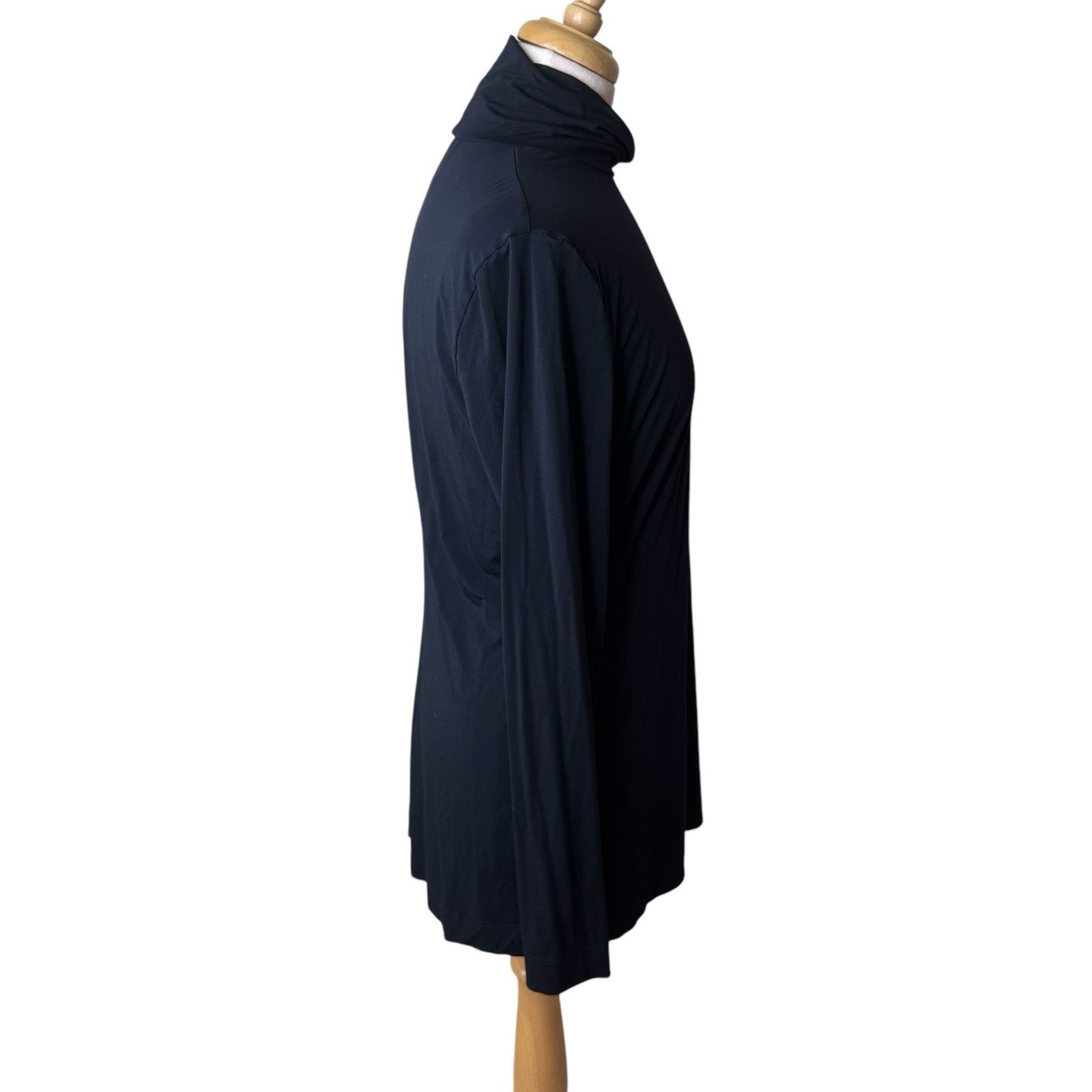 Commando COMMANDO Black Turtleneck Long Blouse Size XL Size XL / US 12-14 / IT 48-50 - 4 Thumbnail