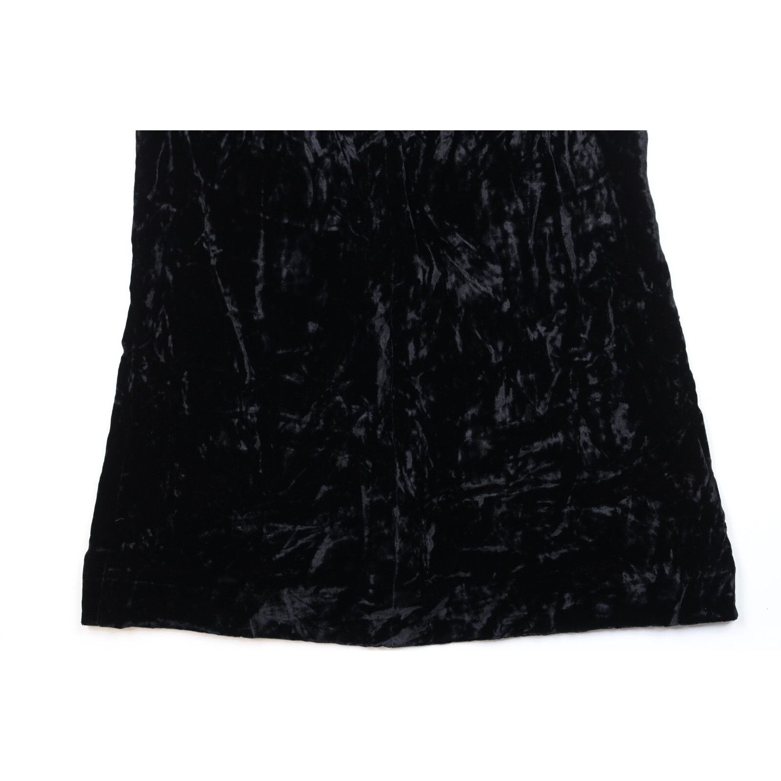 Vintage Vintage 60s 70s Crushed Velvet Velour Full Length Skirt Size 32" / US 10 / IT 46 - 4 Thumbnail