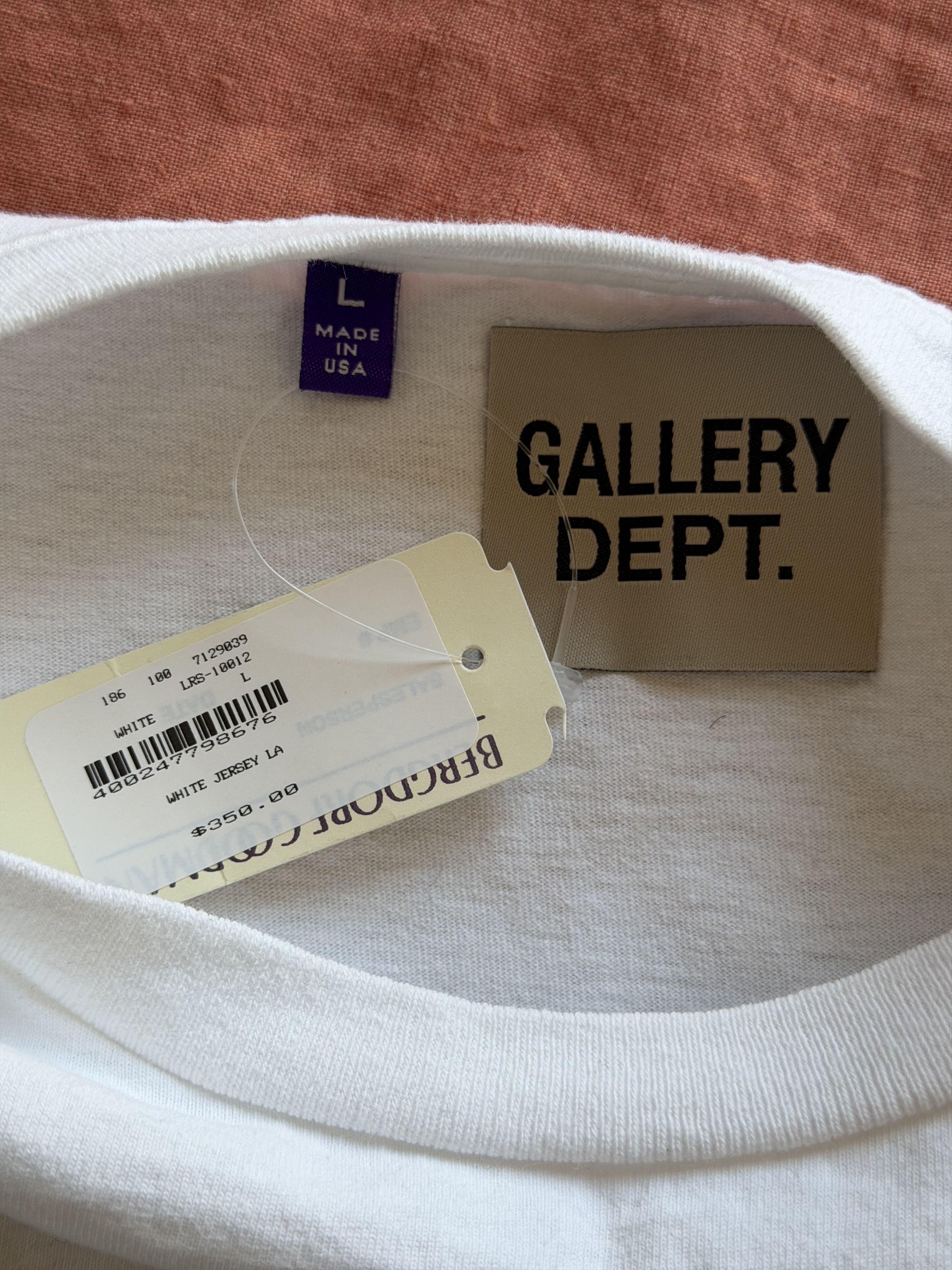 Gallery Dept. Gallery Dept. LA Riot Tee in White Size US L / EU 52-54 / 3 - 8 Thumbnail
