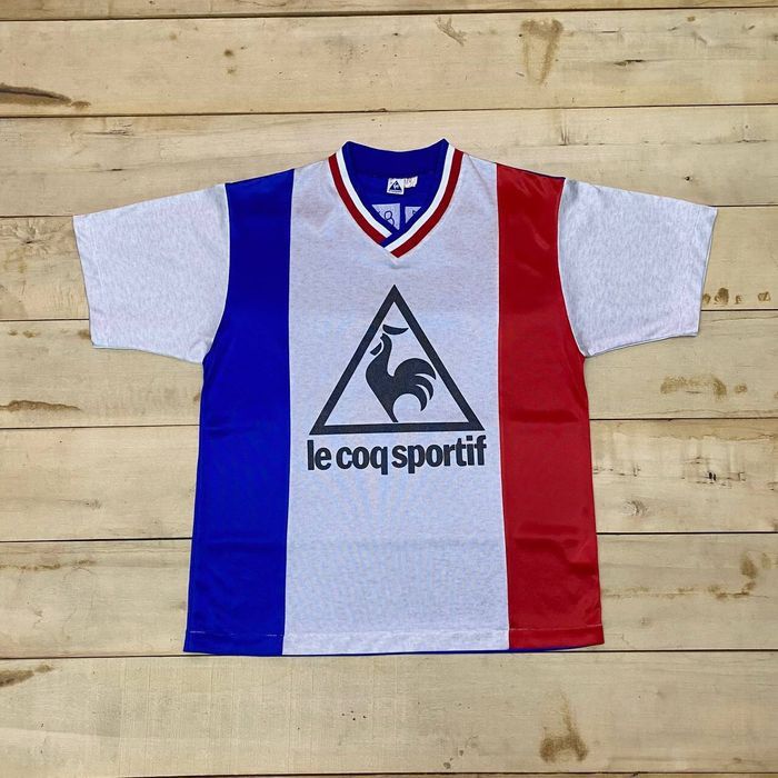 Le Coq Sportif × Vintage B268. VTG LE COQ SPORTIF BIG LOGO JERSEY Size US M / EU 48-50 / 2 - 1 Thumbnail
