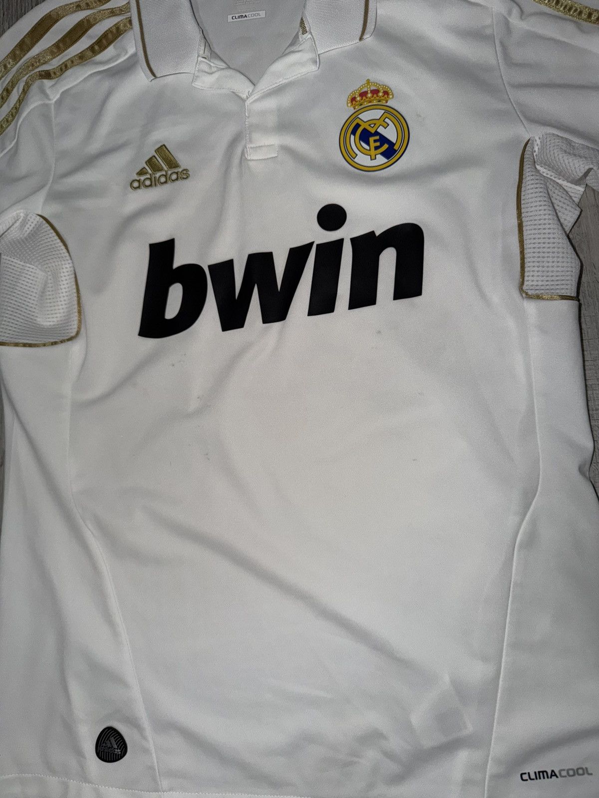 Adidas Ronaldo Real Madrid 2011 Jersey Size US S / EU 44-46 / 1 - 3 Thumbnail